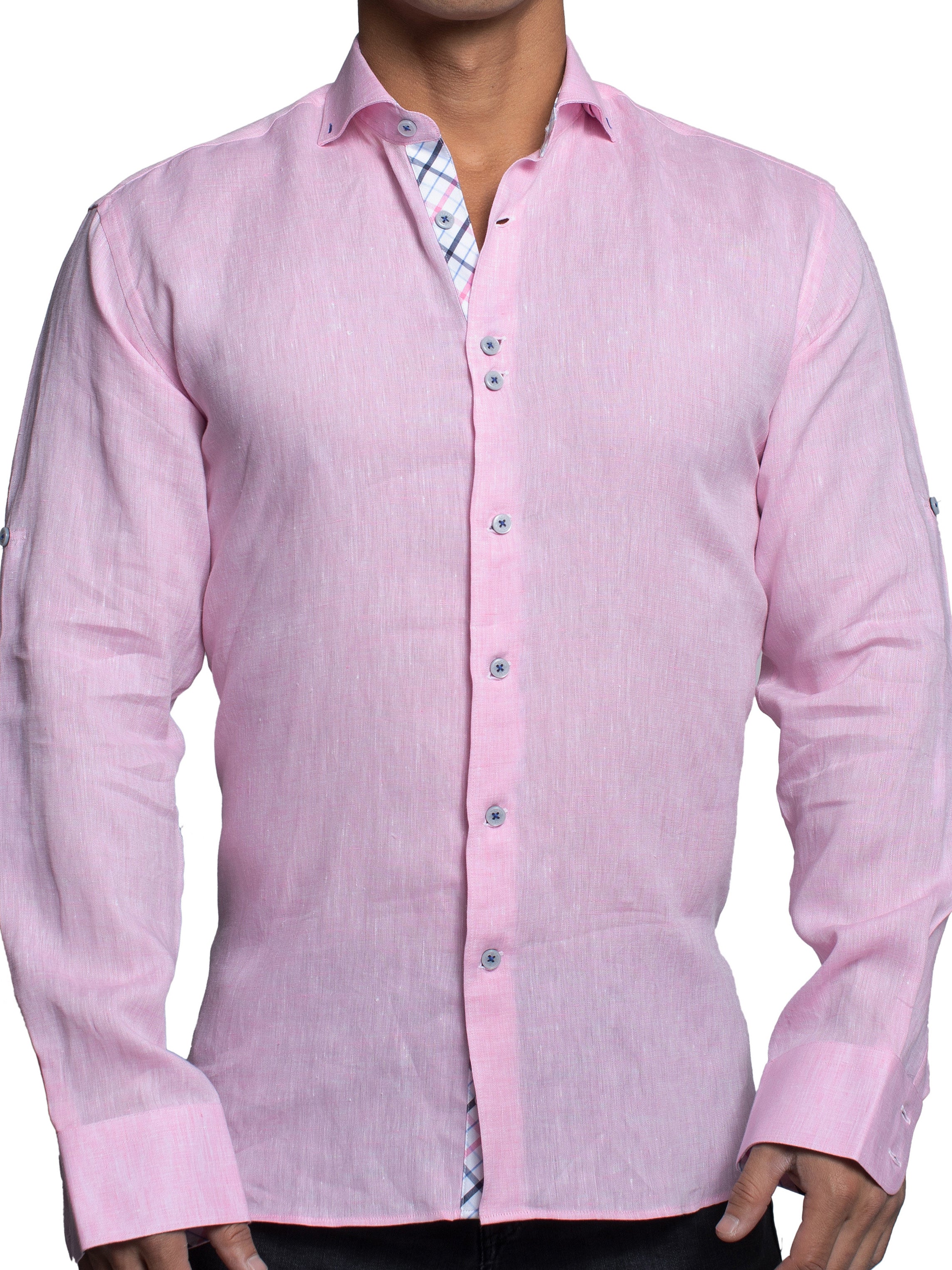 Eins Linen Pink