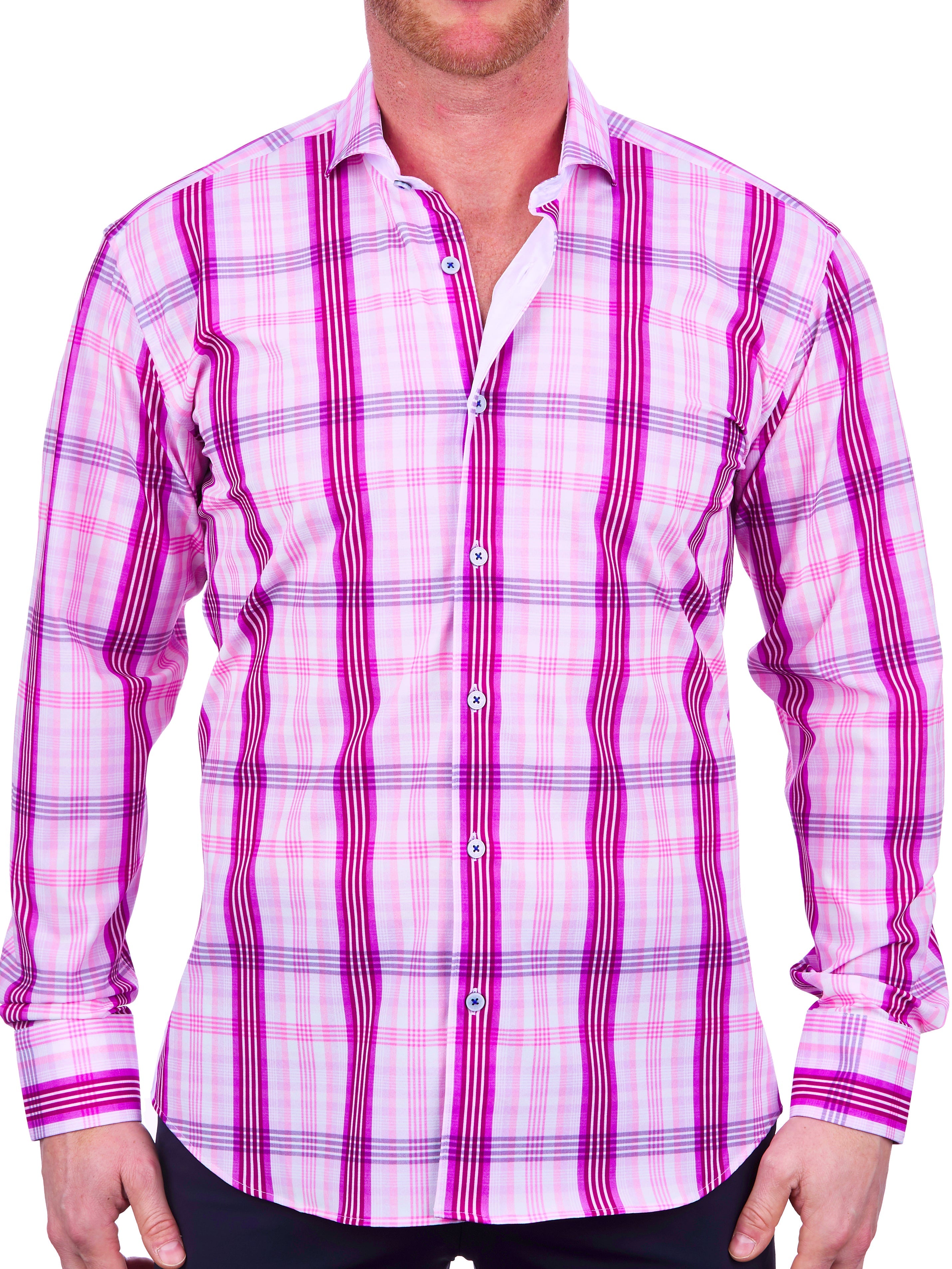 Eins Plaidpink Pink