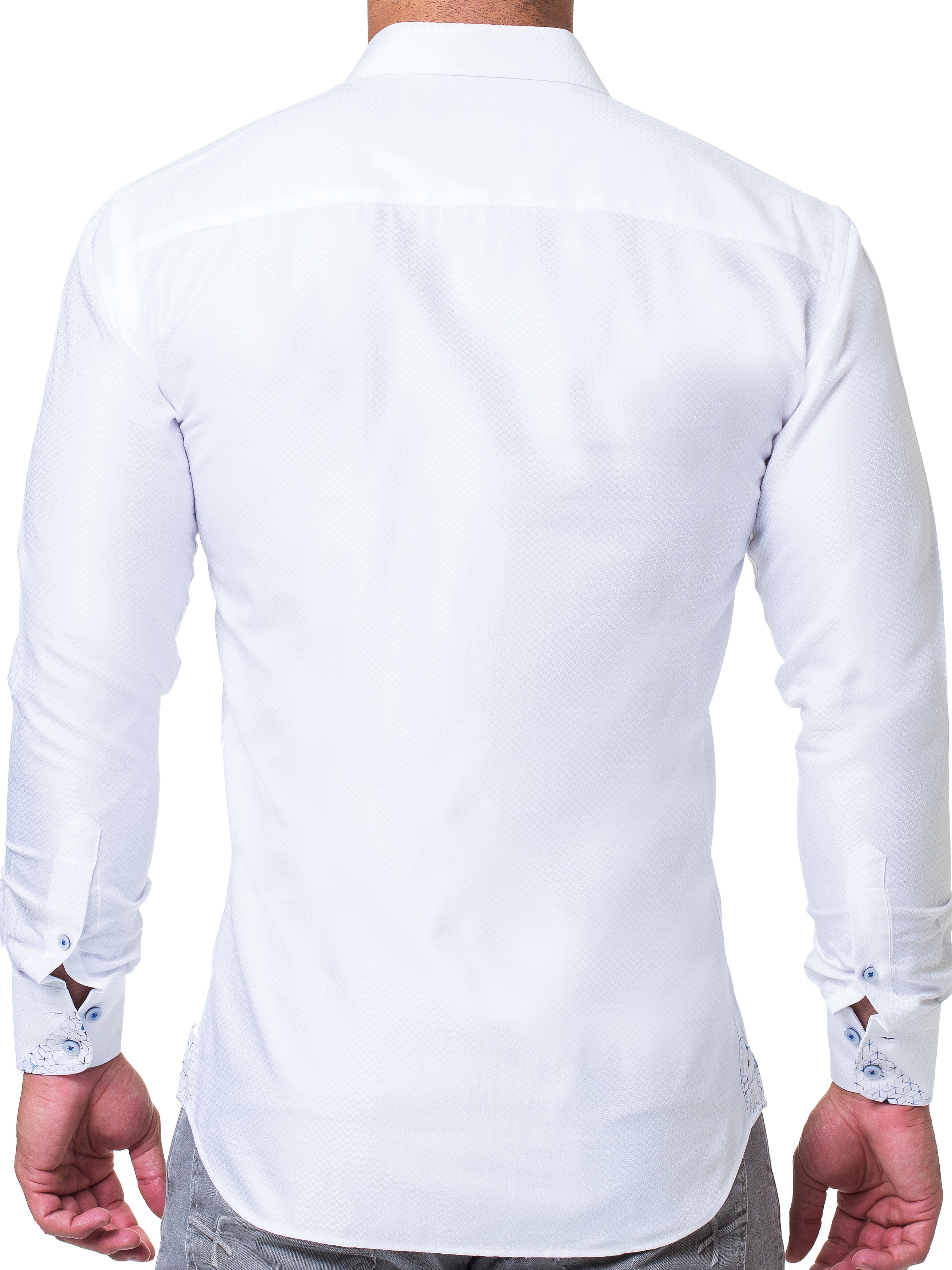 Eins Ripple White Shirt
