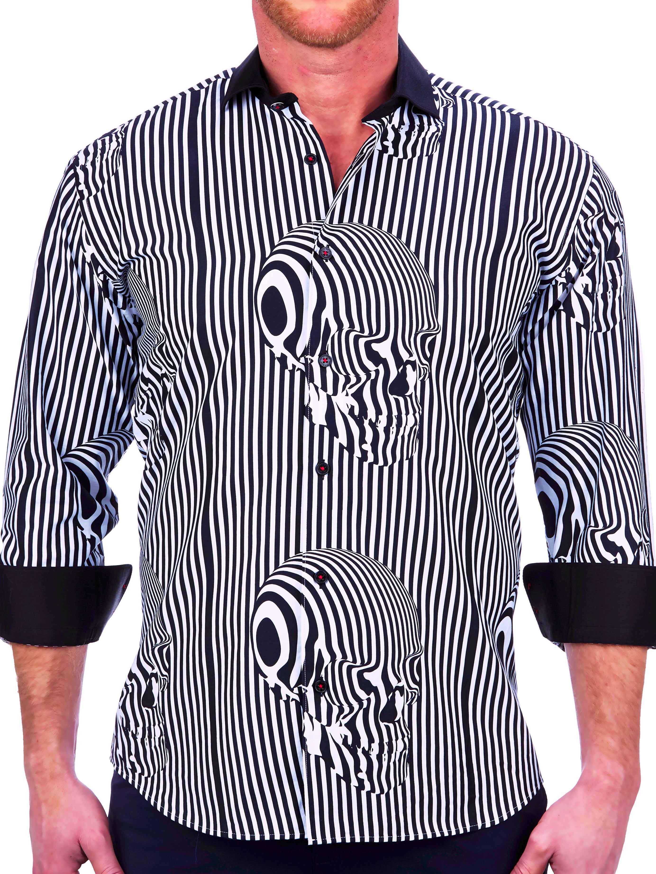 Eins Skull Line Black