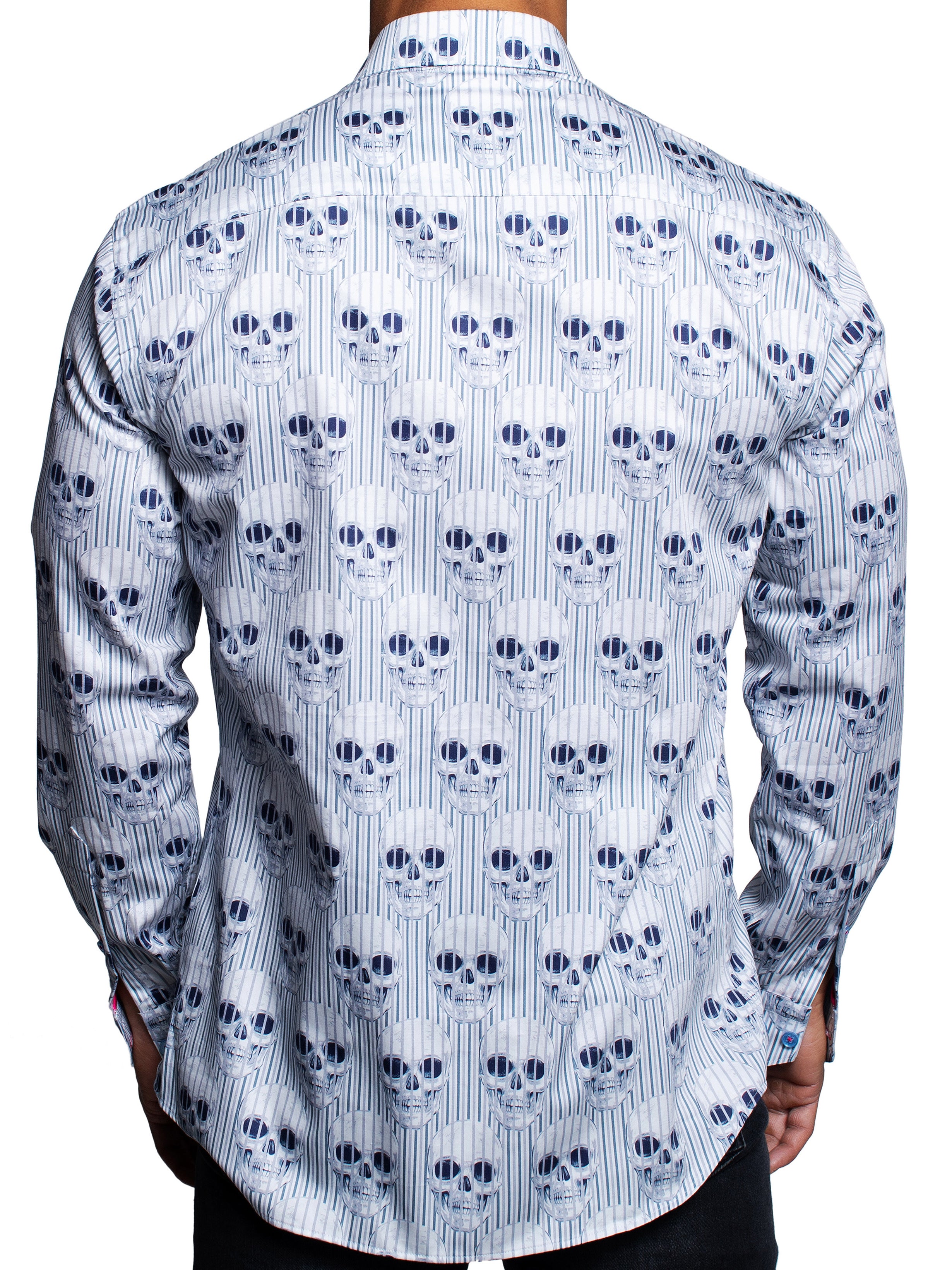 Fibonacci Skullstripe Blue
