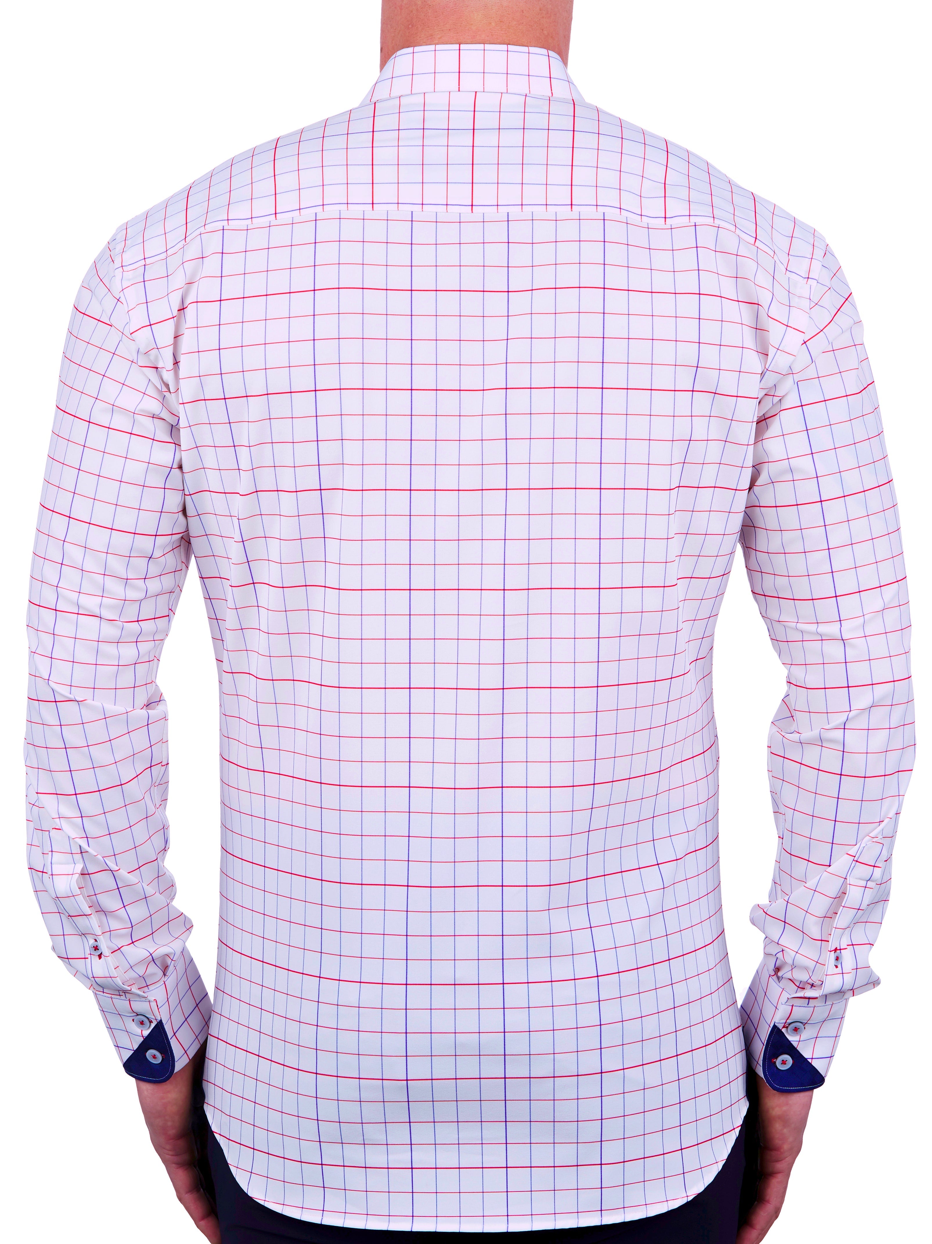 Eins Small Check Blue