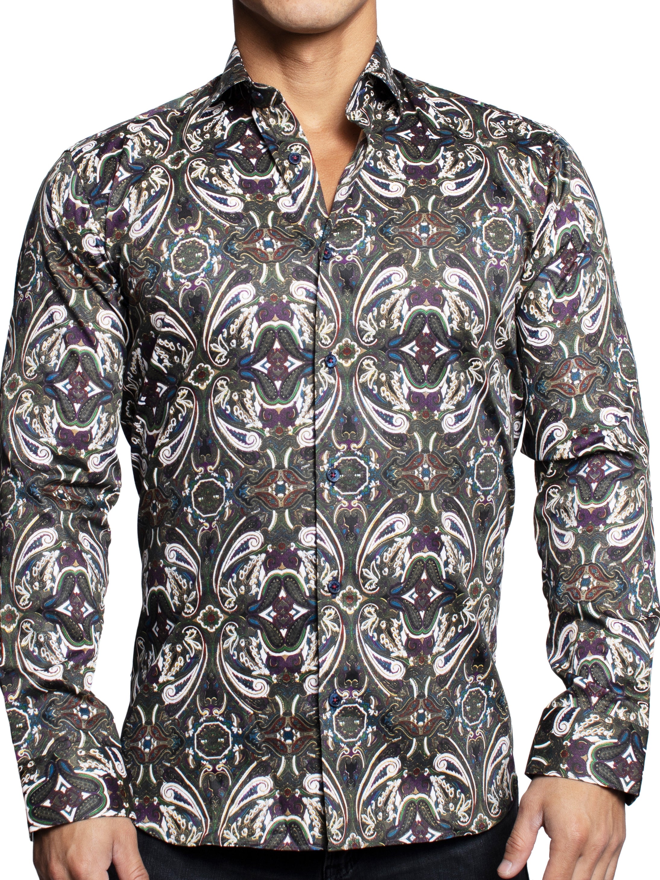 Fibonacci PaisleyNew Blue