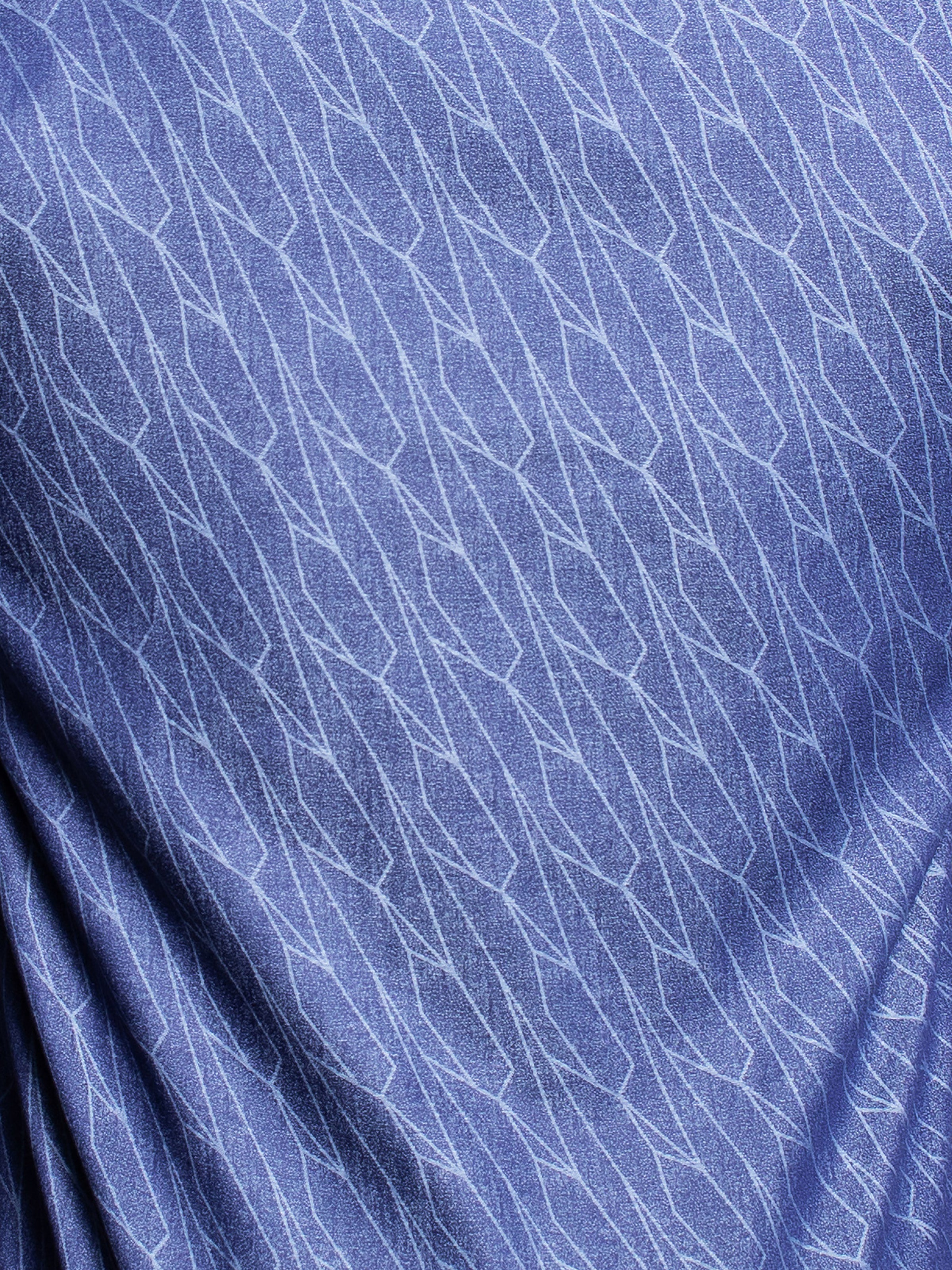 Fibonacci Cracked Blue