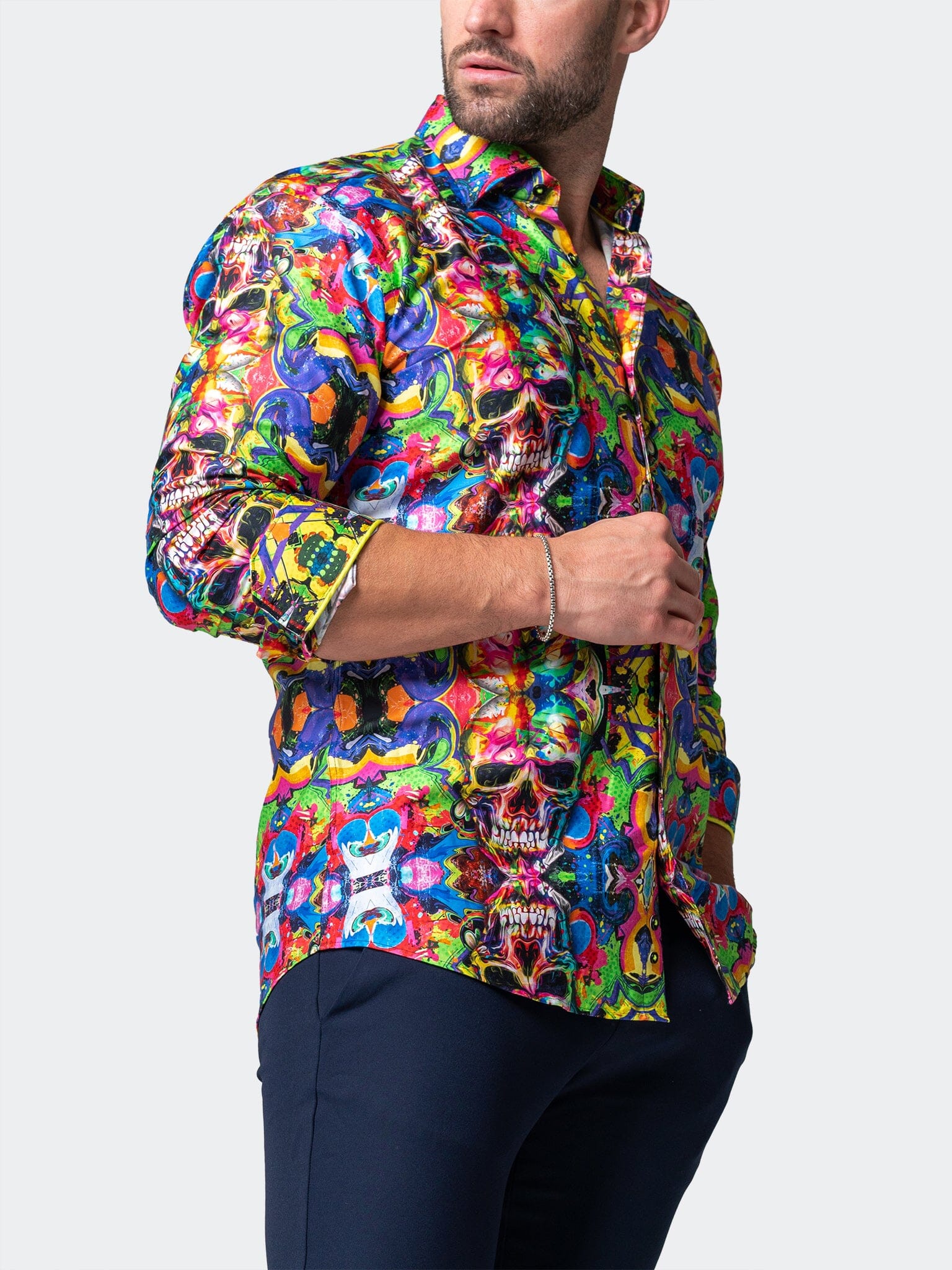 Fibonacci AcidSkull Multi Shirt