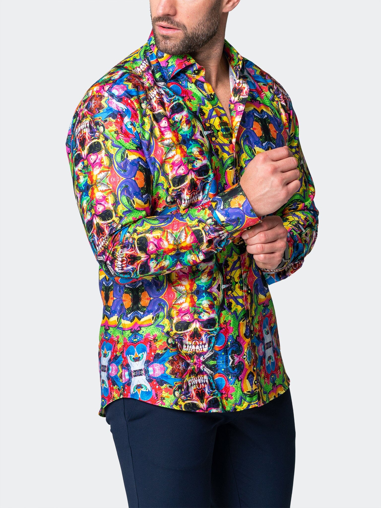 Fibonacci AcidSkull Multi Shirt