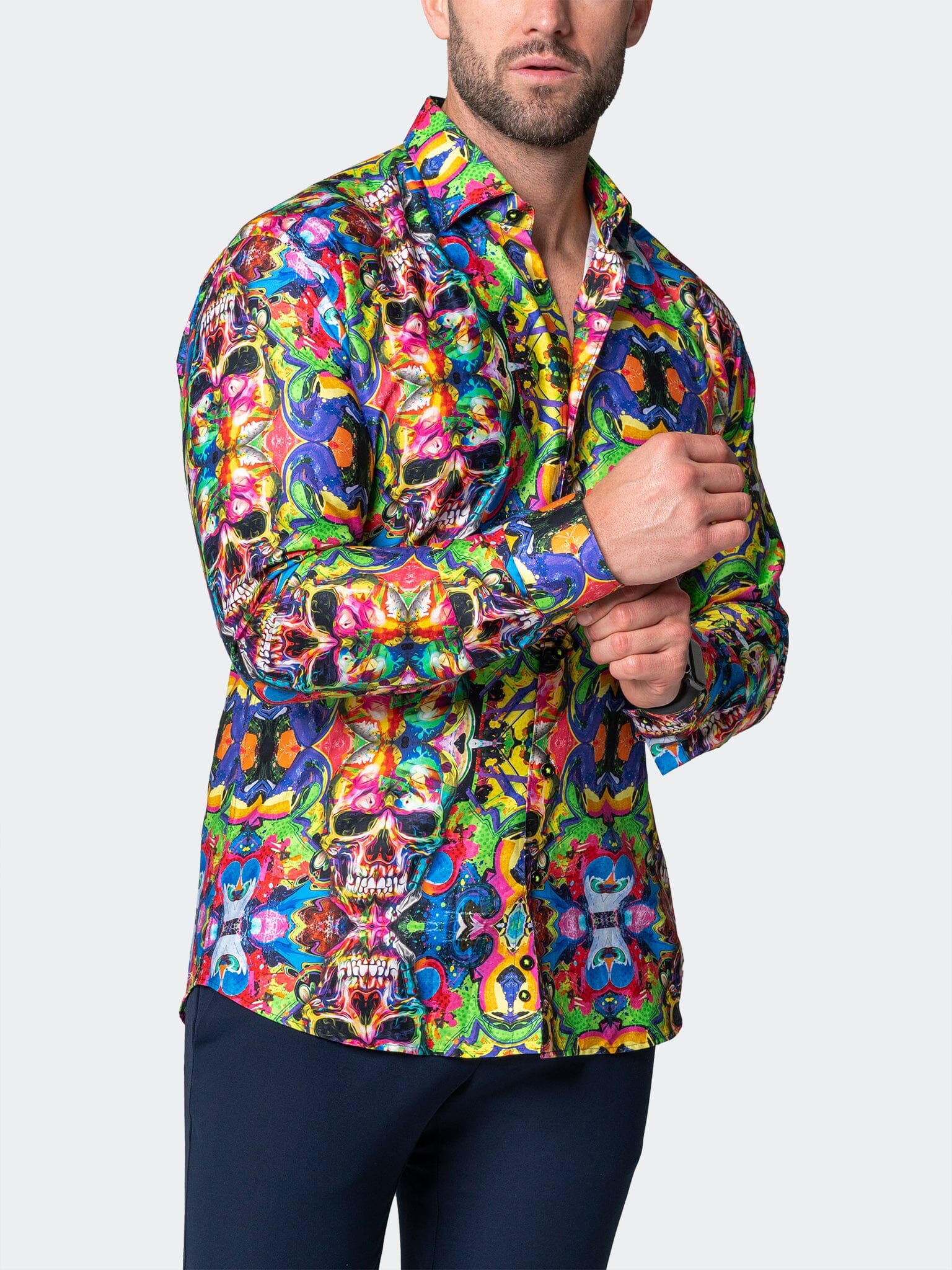 Fibonacci AcidSkull Multi Shirt
