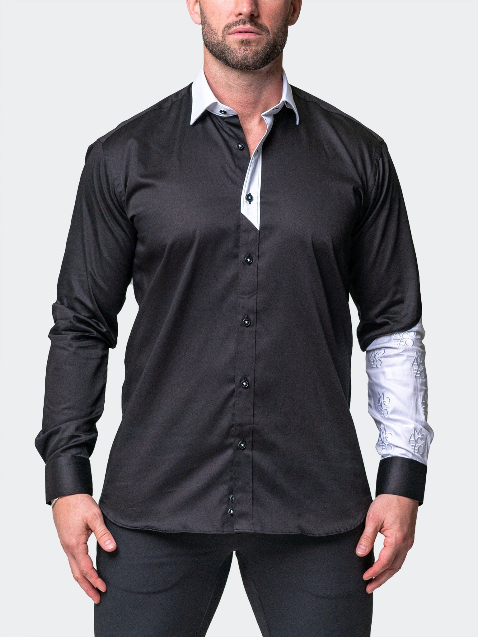 Fibonacci BandWhite Black