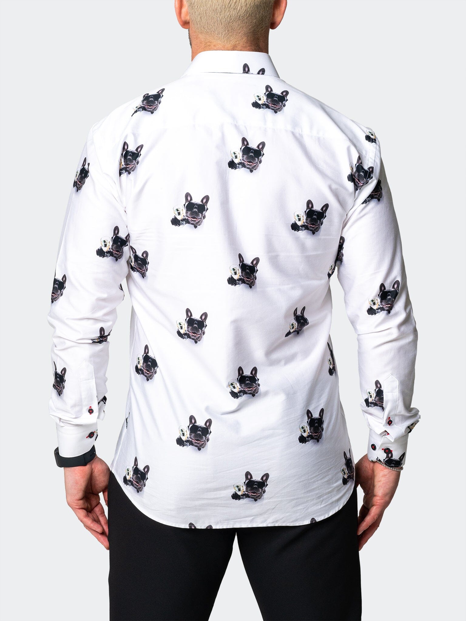 Fibonacci DogChampagne White Shirt