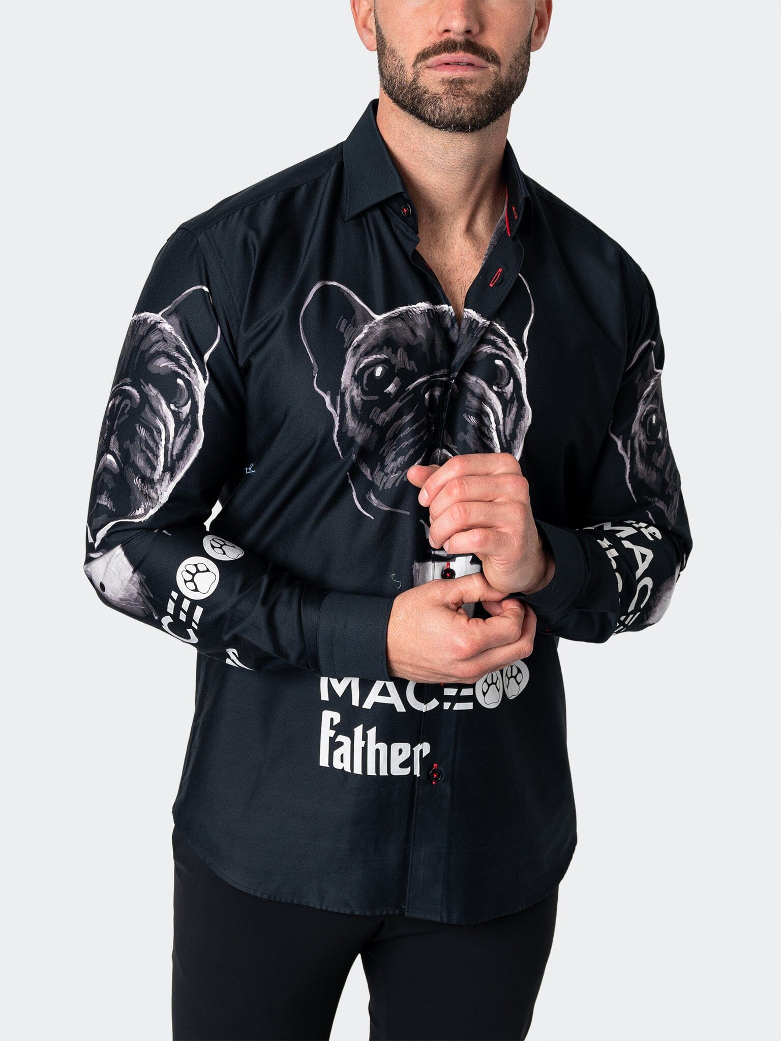 Fibonacci DogFather Black Shirt
