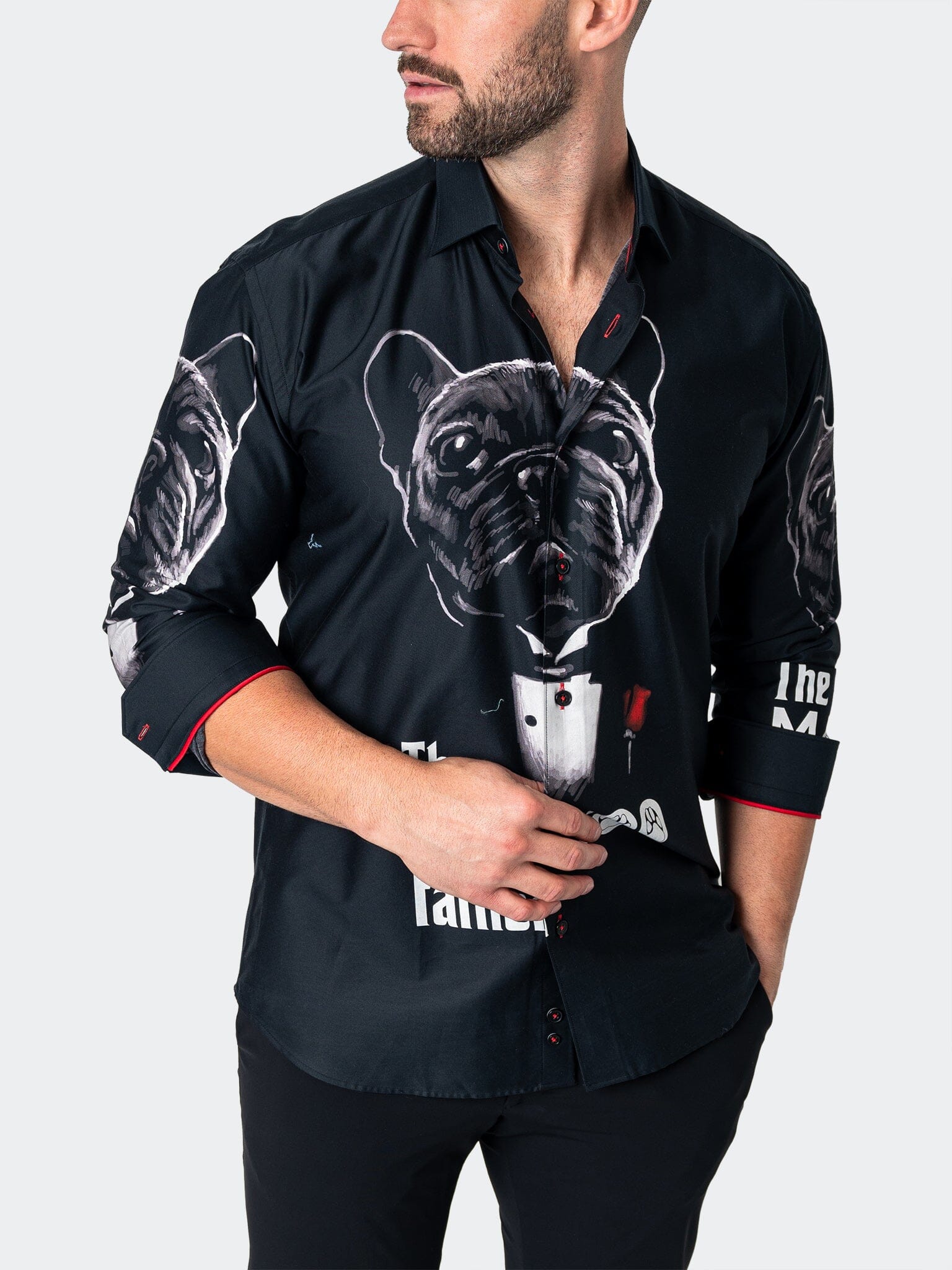 Fibonacci DogFather Black Shirt