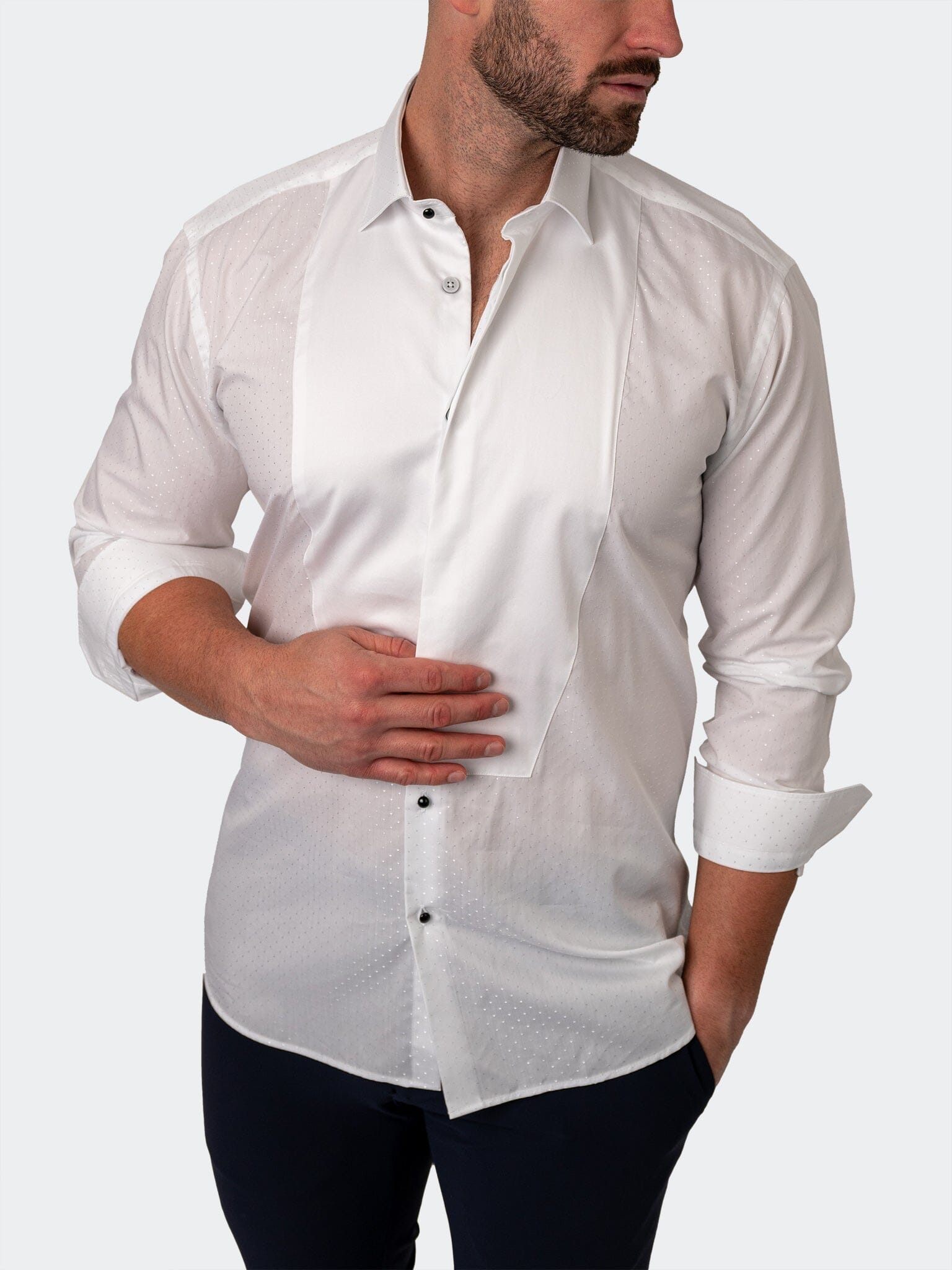 Fibonacci Dotes White Shirt