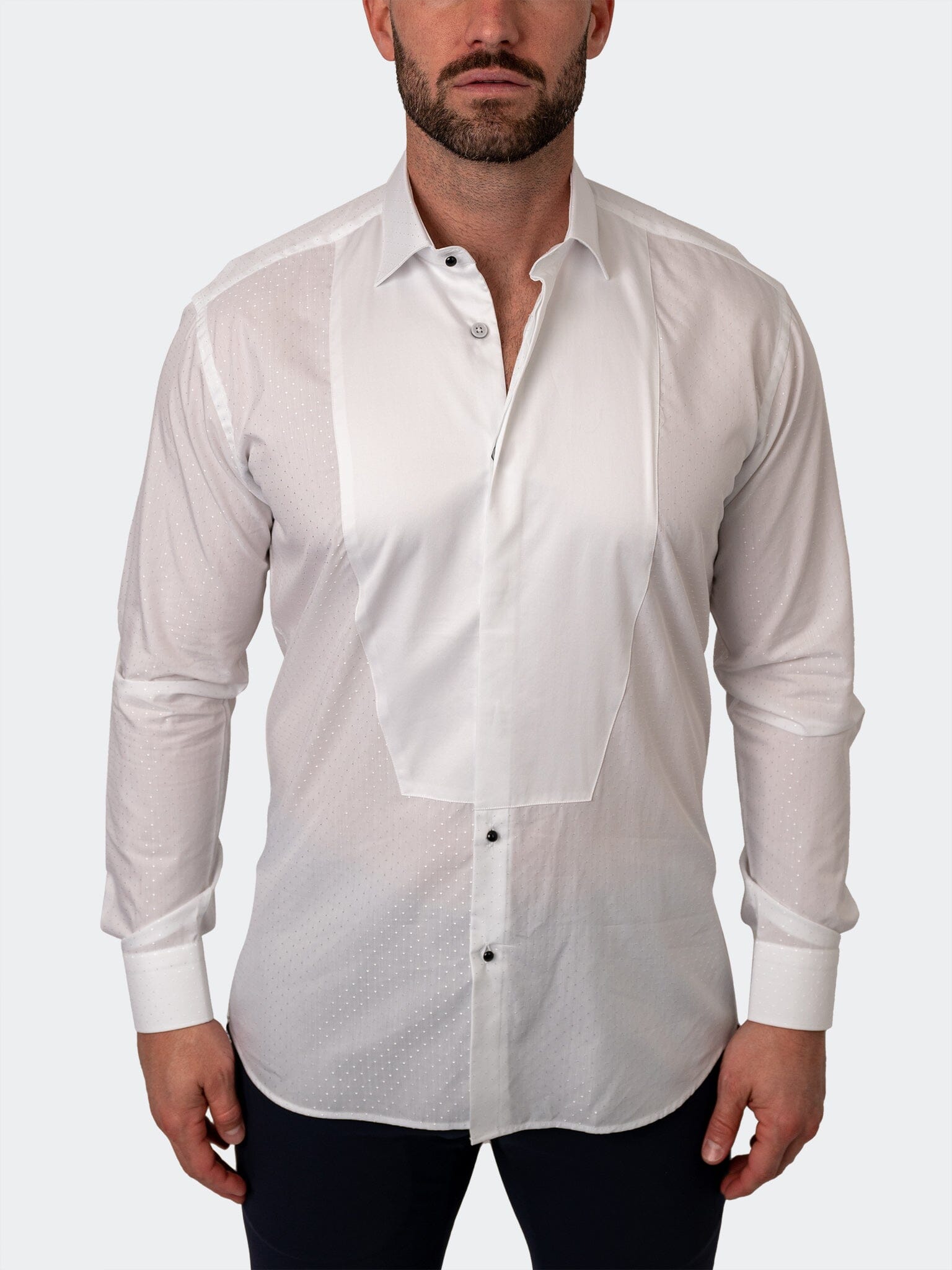 Fibonacci Dotes White Shirt