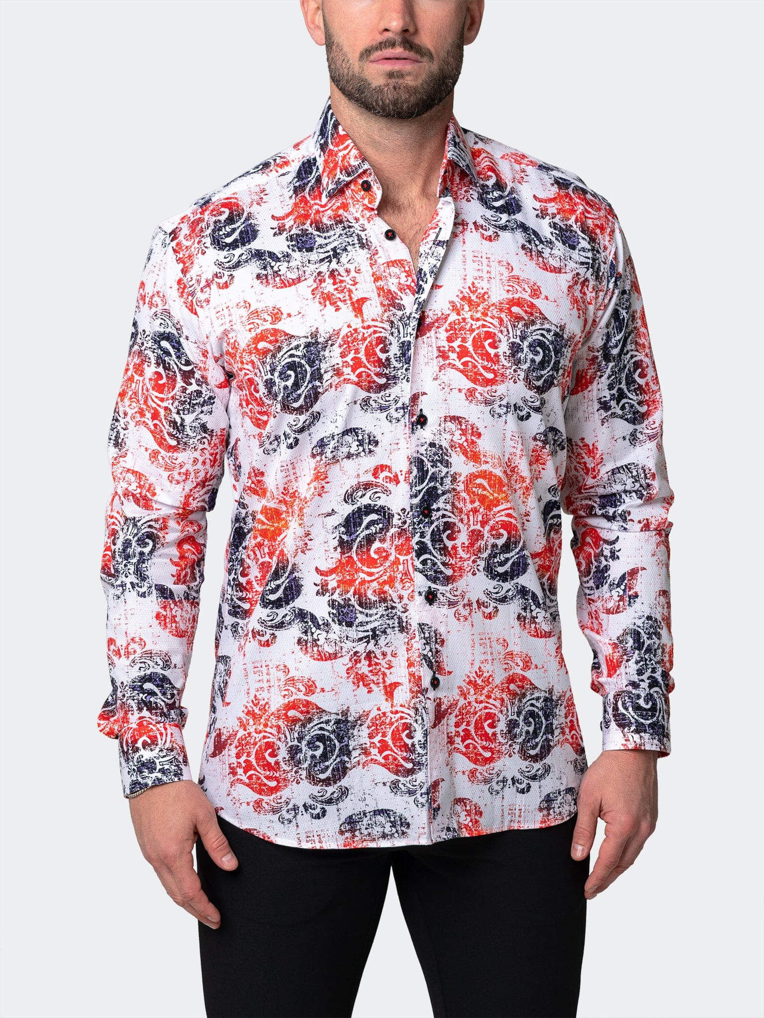 Fibonacci Husk Red Shirt