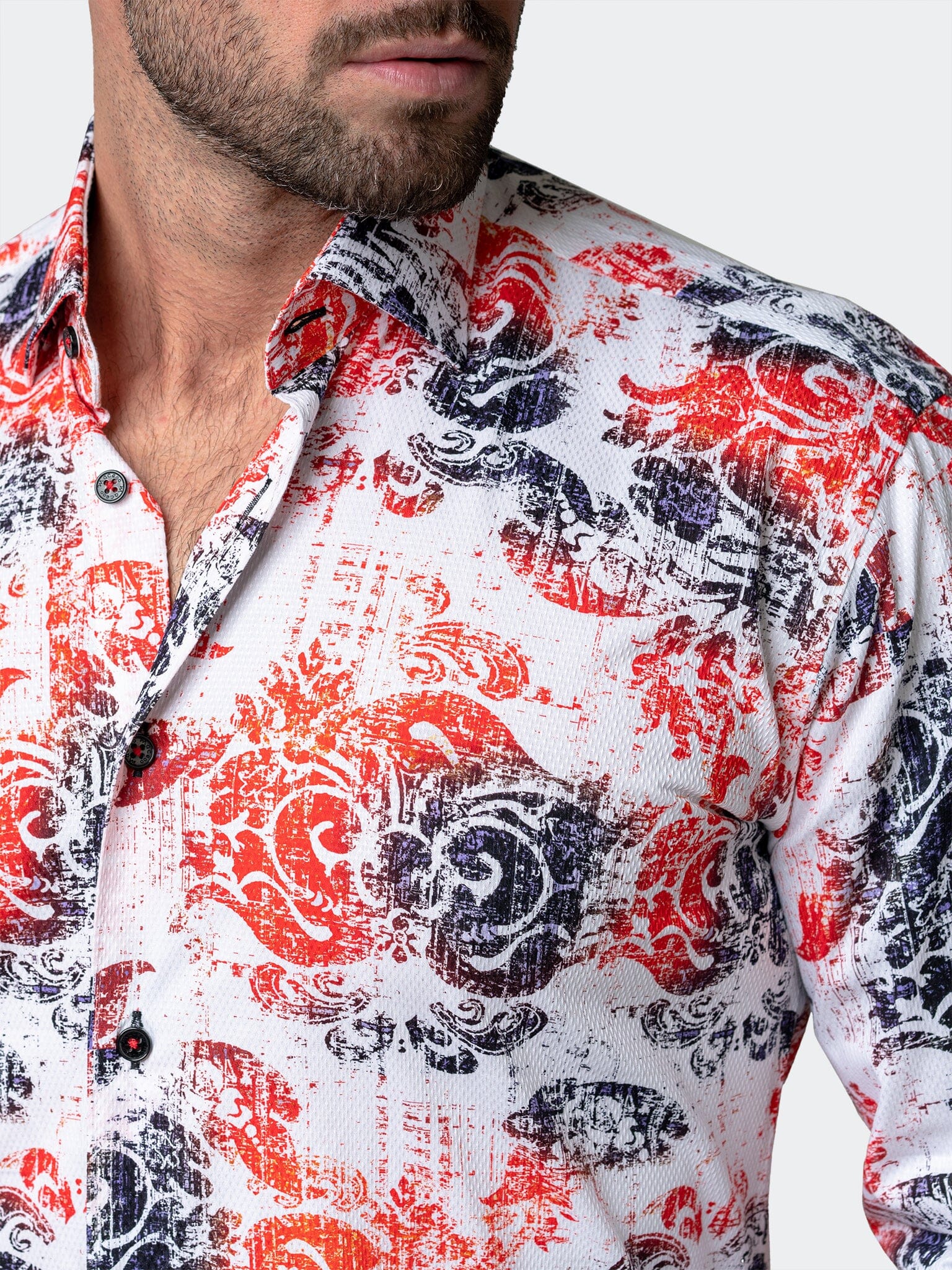 Fibonacci Husk Red Shirt