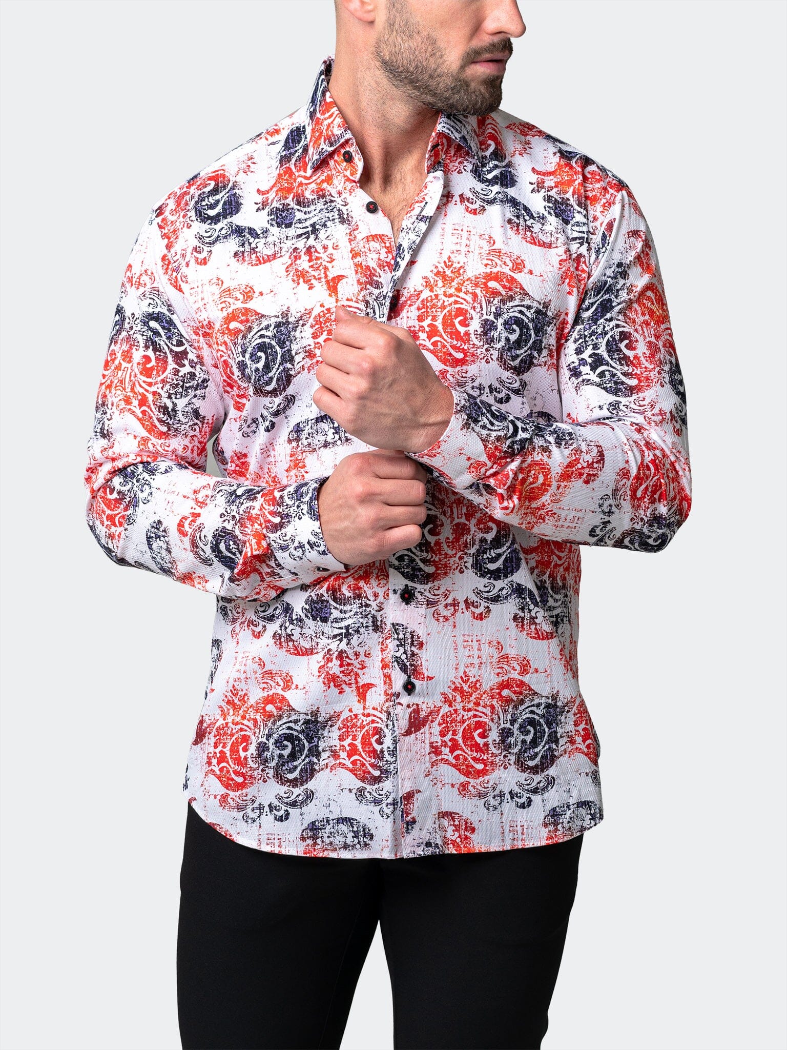 Fibonacci Husk Red Shirt
