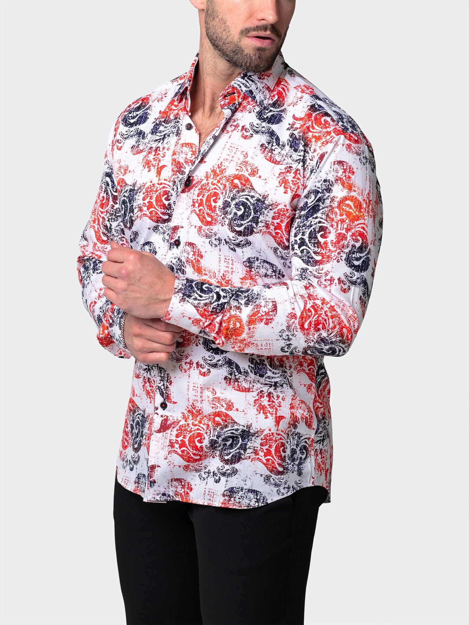 Fibonacci Husk Red Shirt