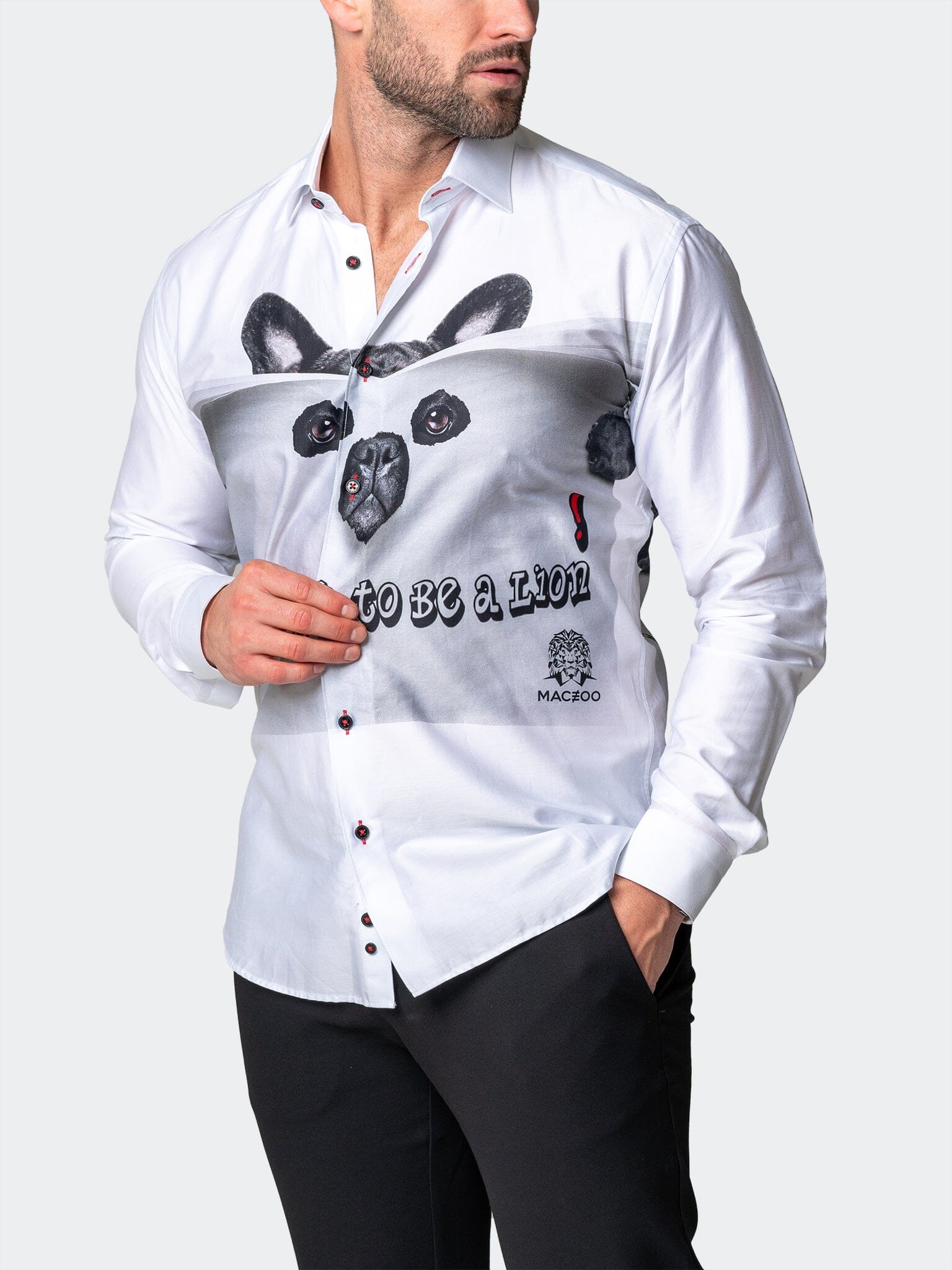 Fibonacci LionTime White Shirt