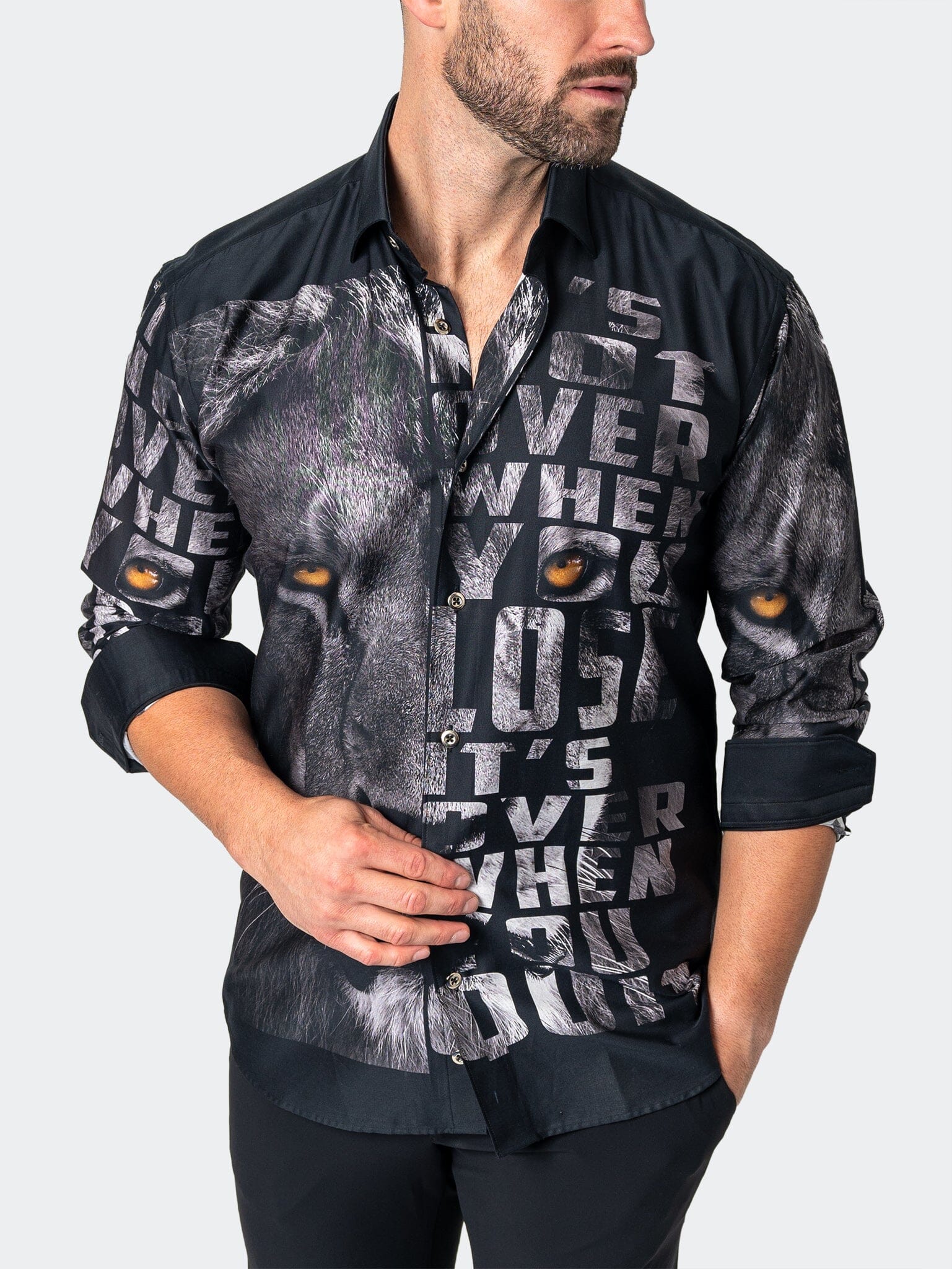 Fibonacci Mentality Black Shirt