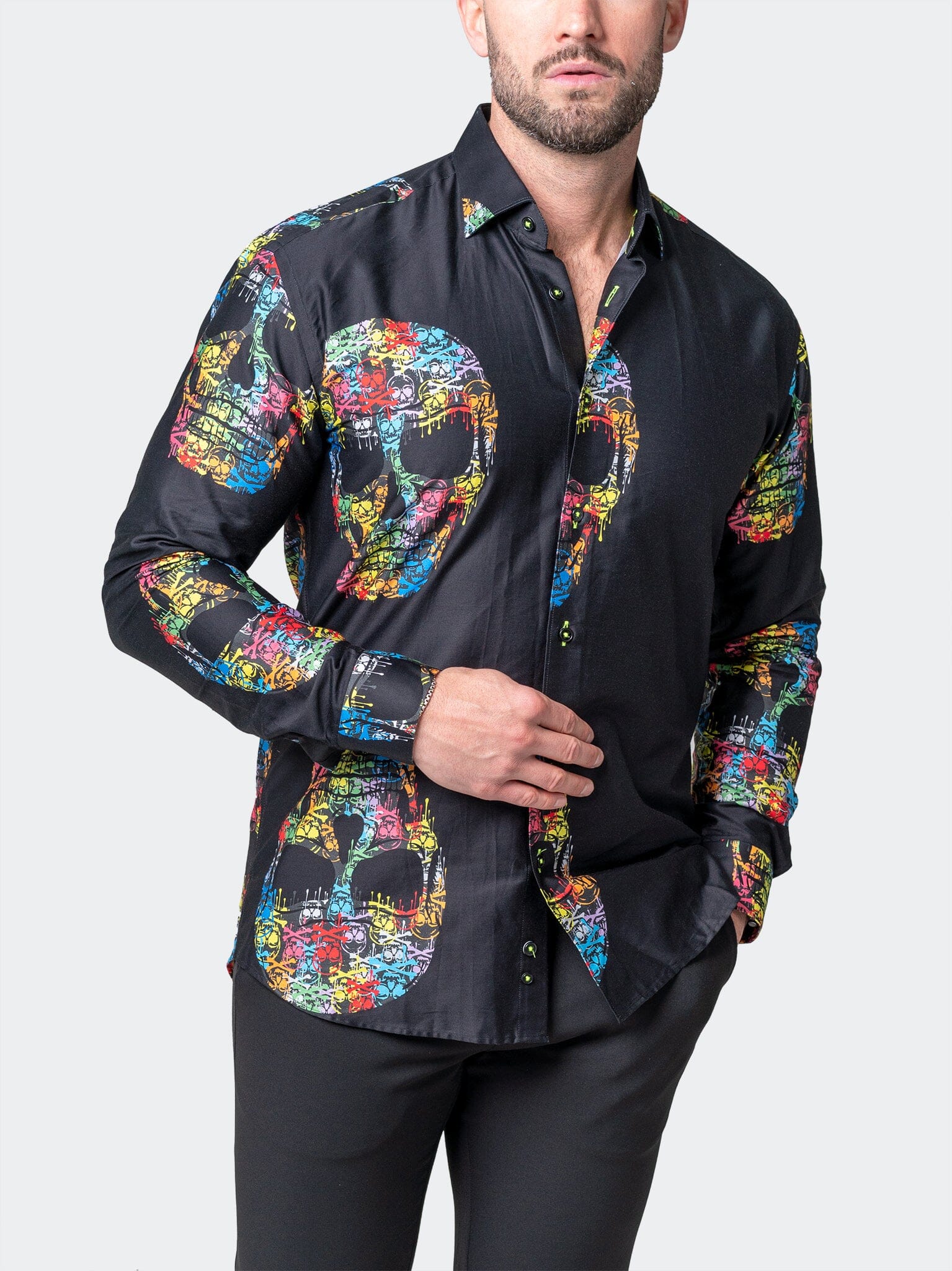 Fibonacci SkullMacro Black