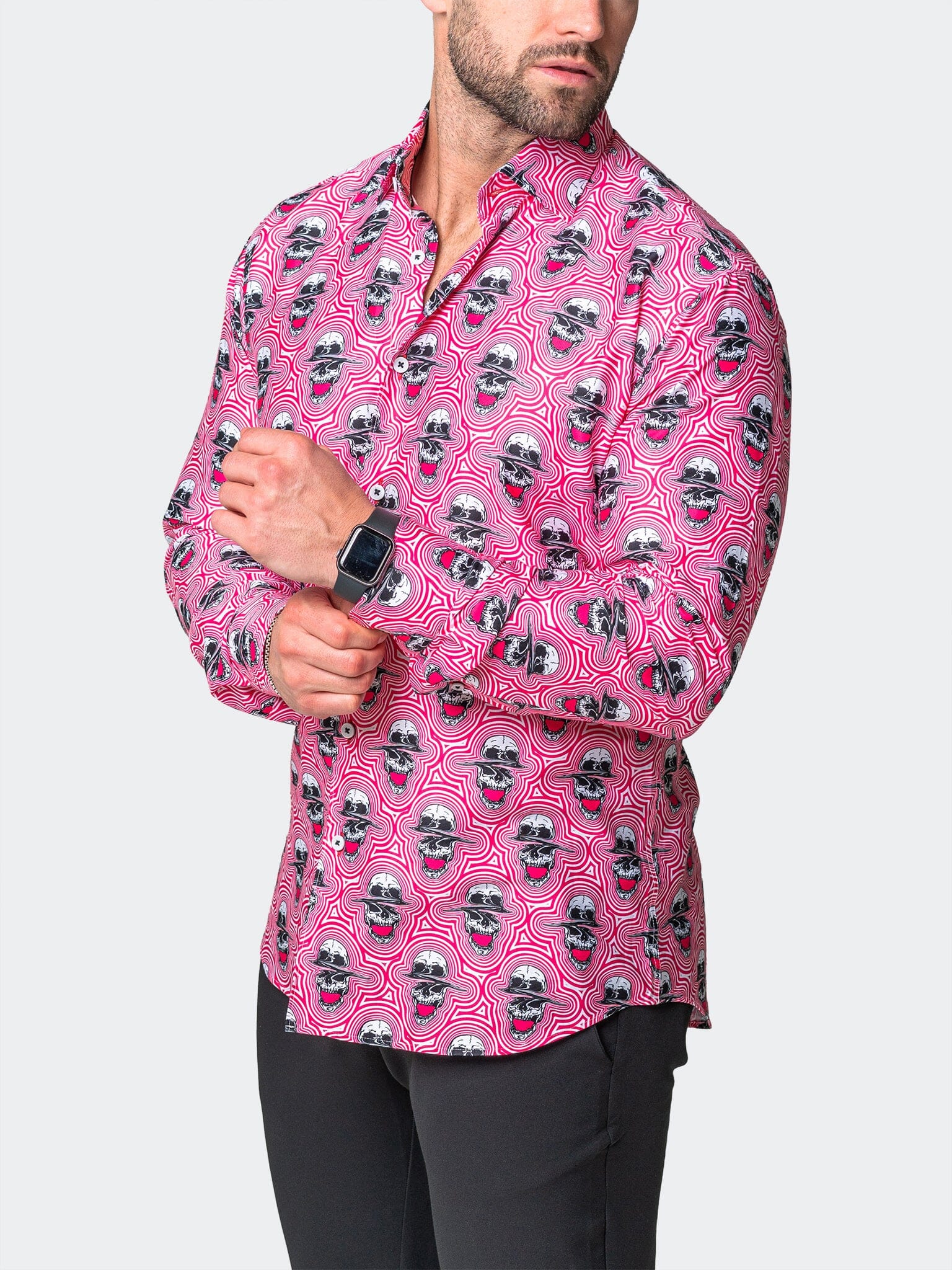 Fibonacci SkullSonic Red Shirt