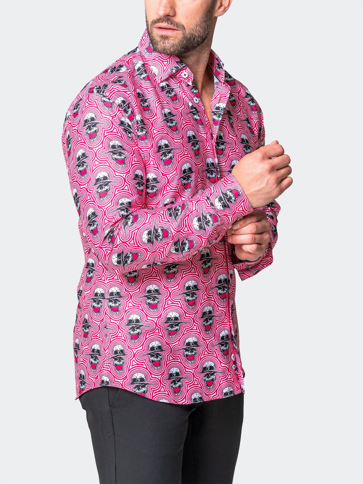 Fibonacci SkullSonic Red Shirt
