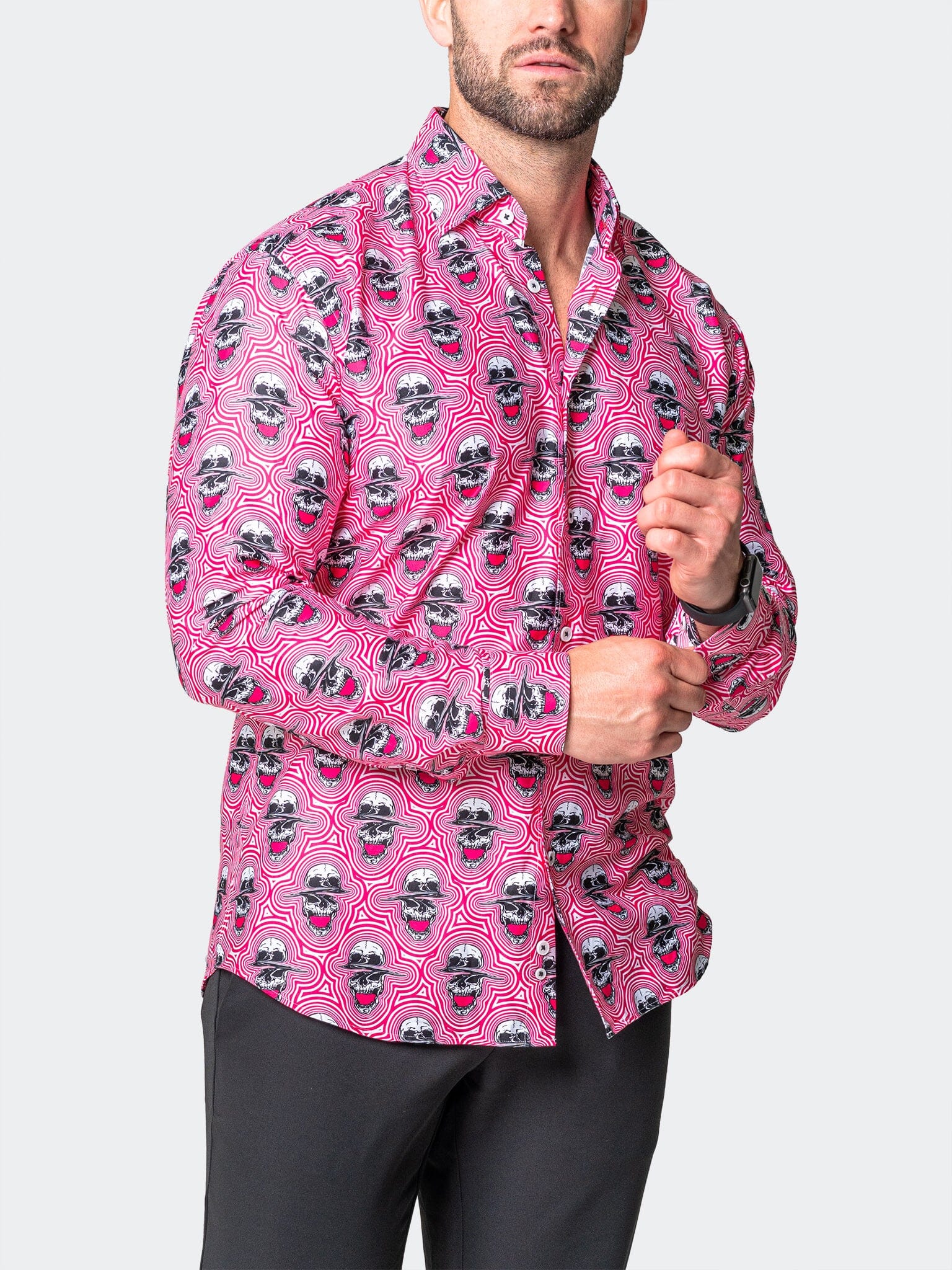 Fibonacci SkullSonic Red Shirt