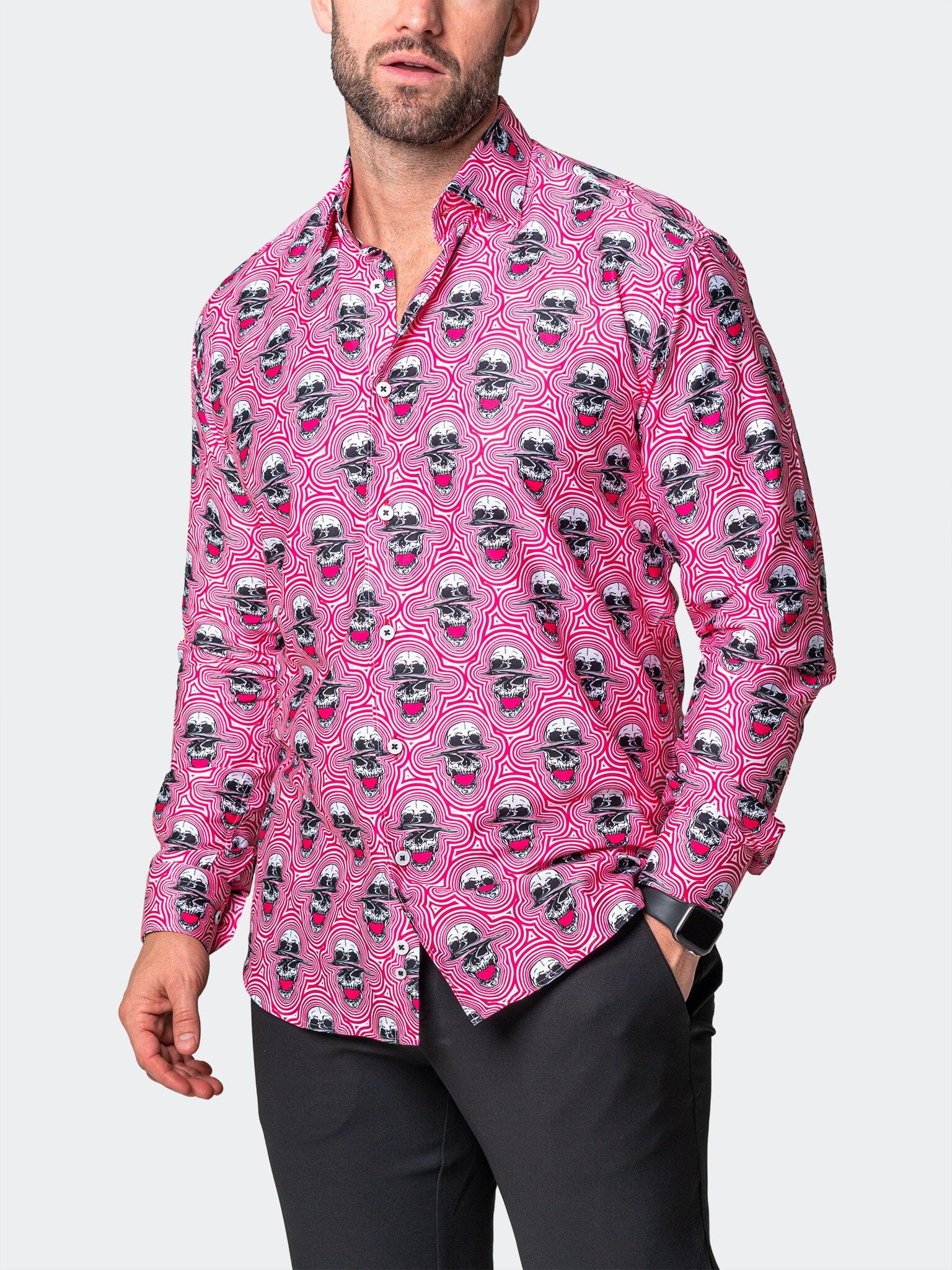 Fibonacci SkullSonic Red Shirt