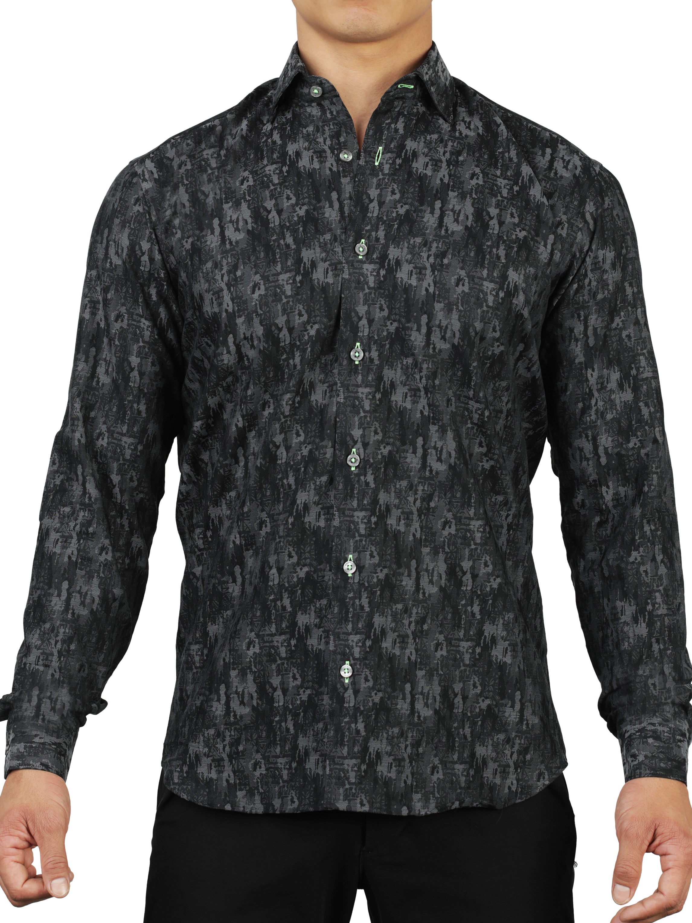 Fibonacci Camouflage Grey
