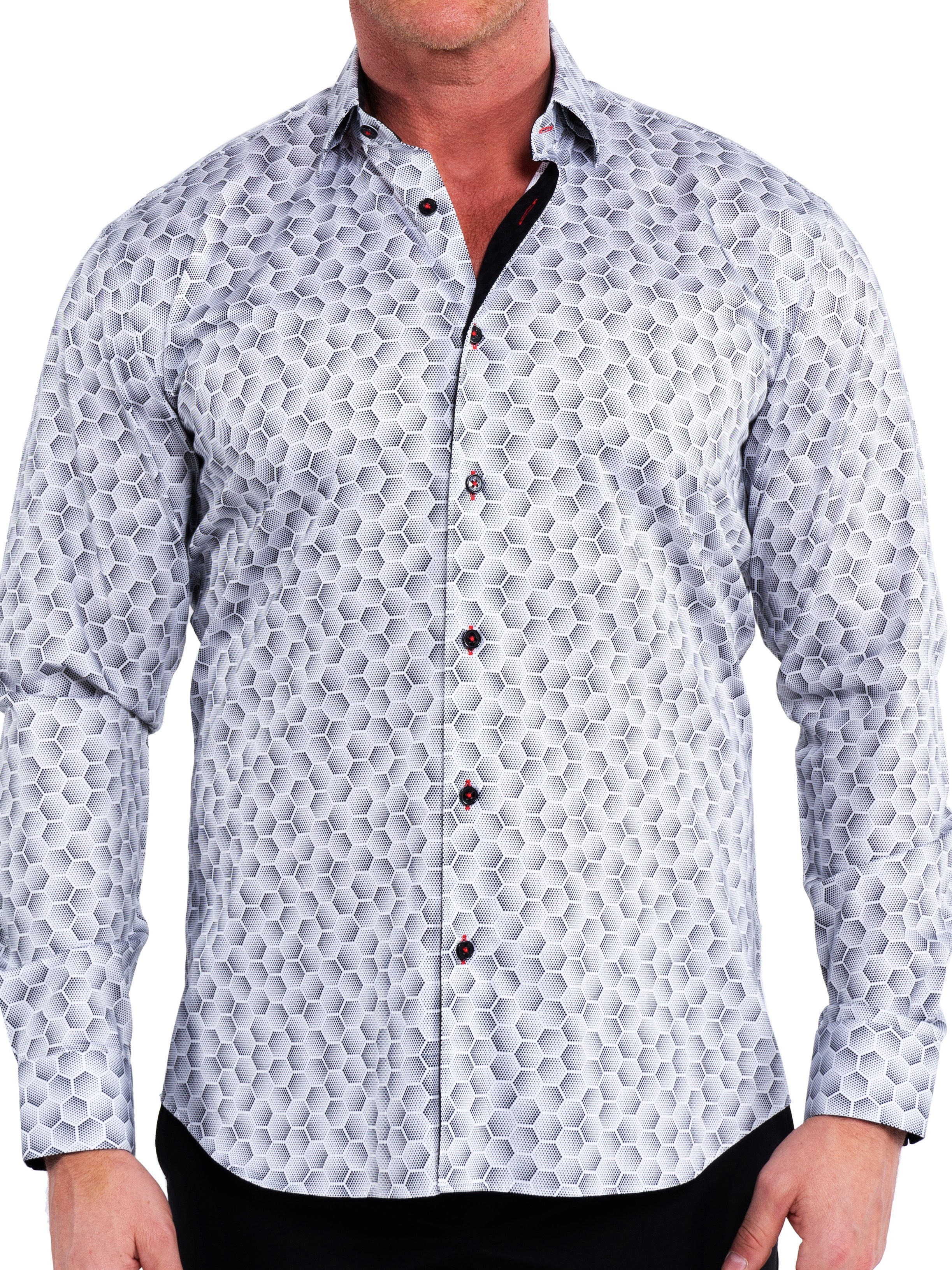 Fibonacci Honeycomb Grey