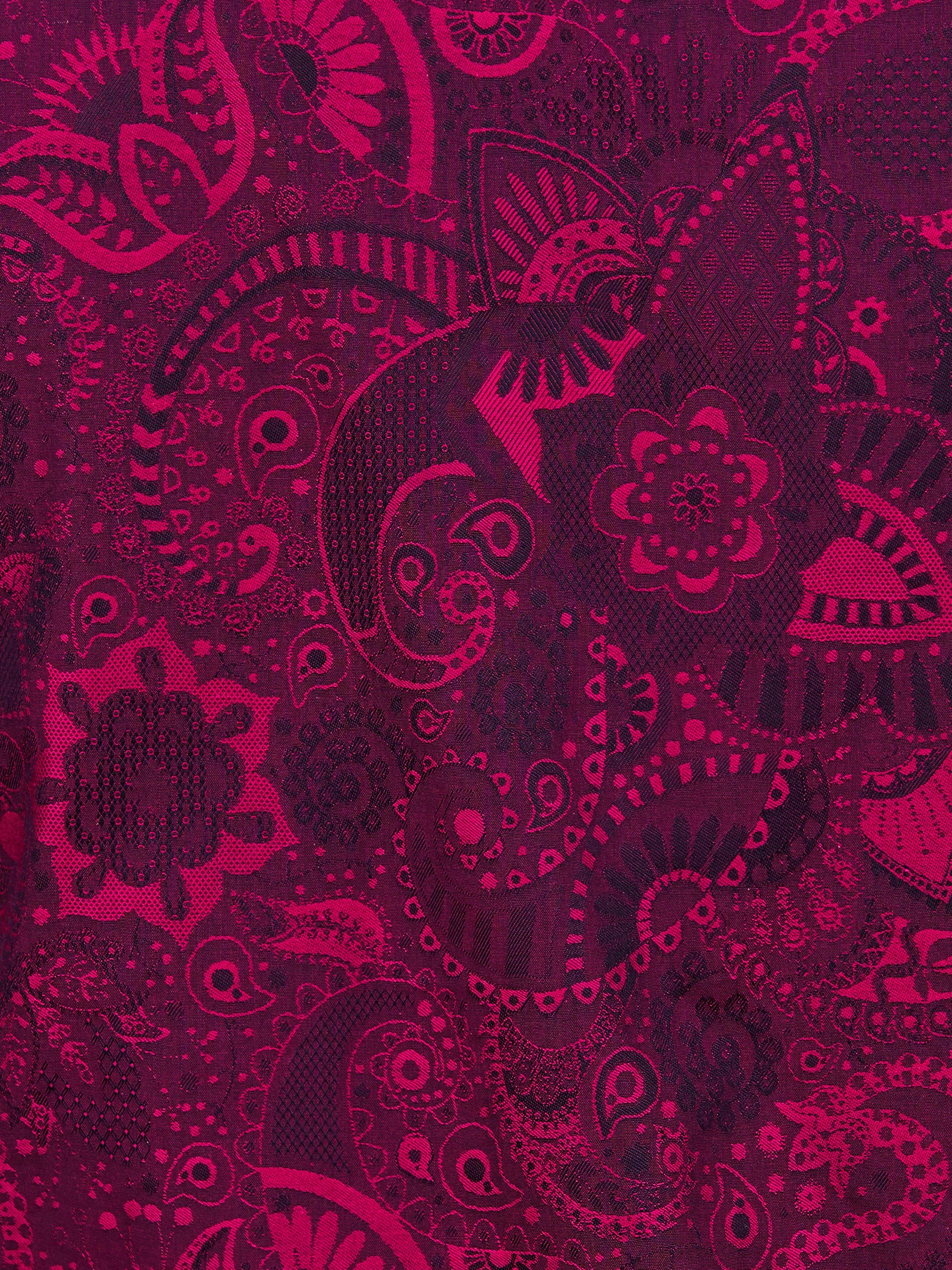 Fibonacci PaisleyRed Red