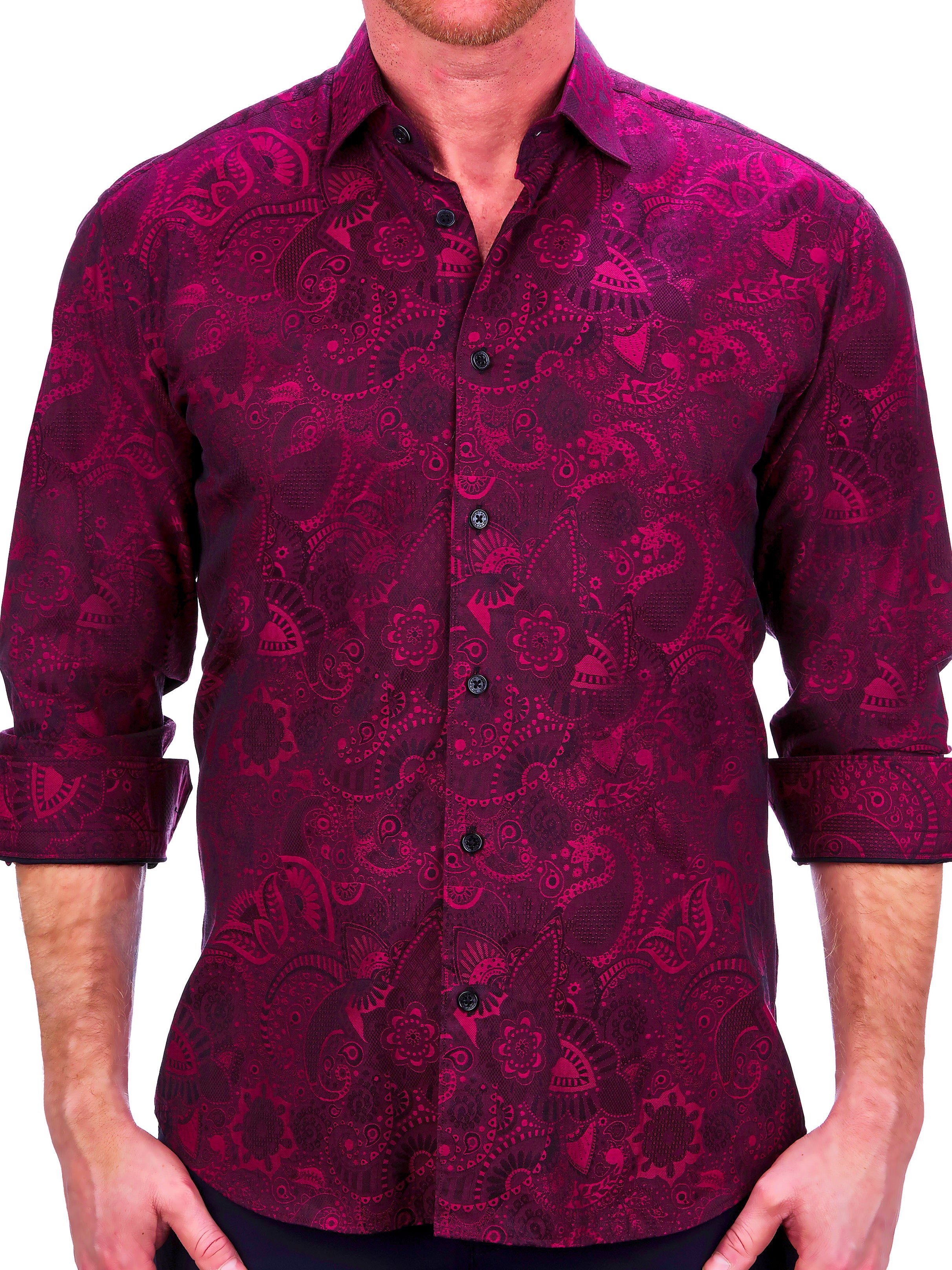Fibonacci PaisleyRed Red