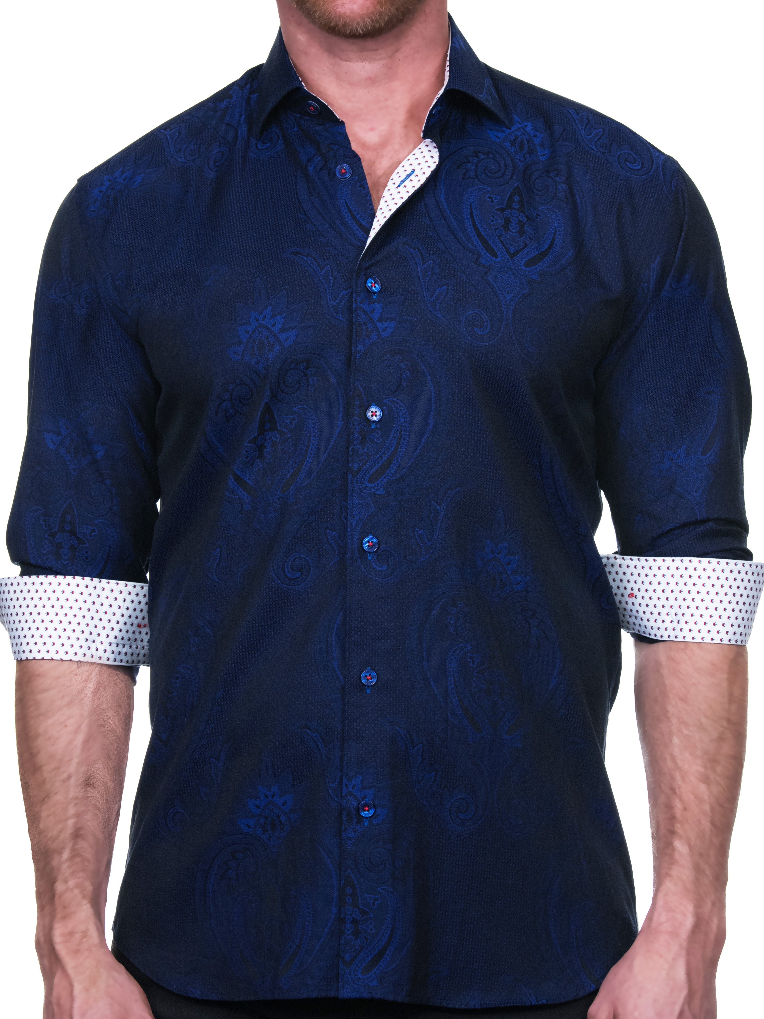 Fibonacci RoyalPaisly Blue