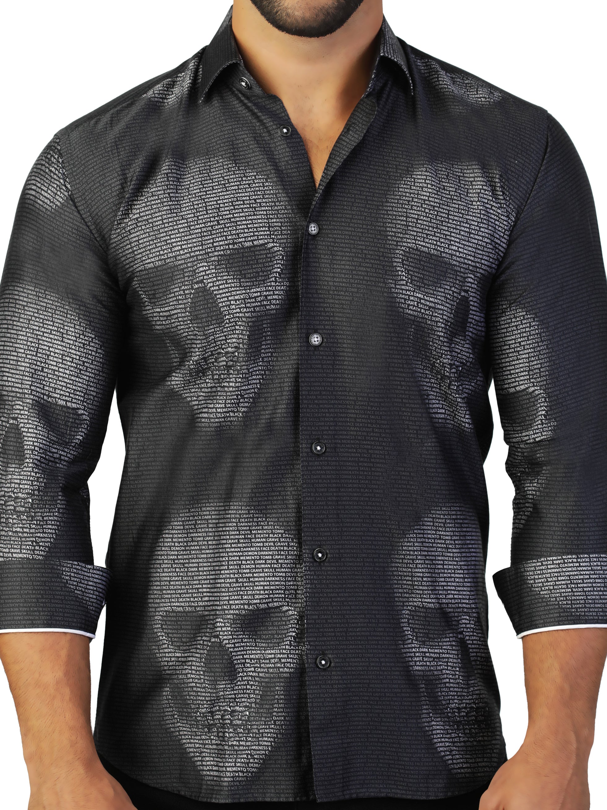 Fibonacci SkullDark Black