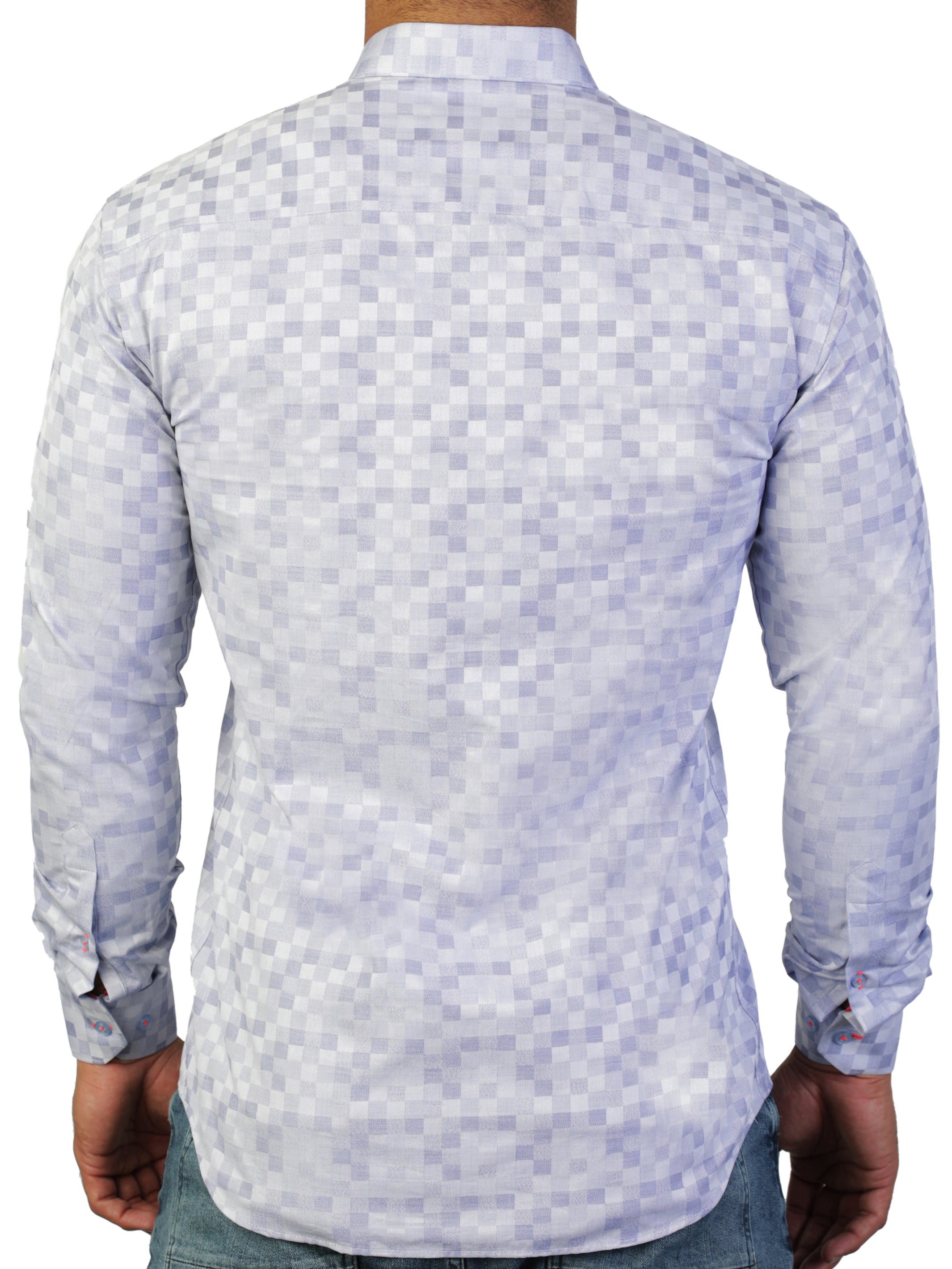 Fibonacci Staircase Blue Shirt