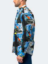 Fibonacci Wavey Blue View-5