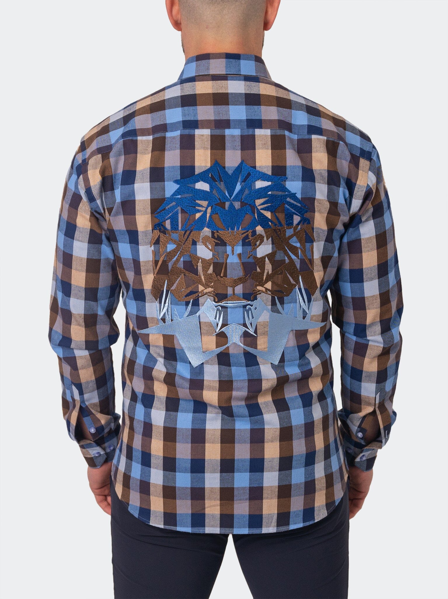 Flannel CheckBrown Shirt