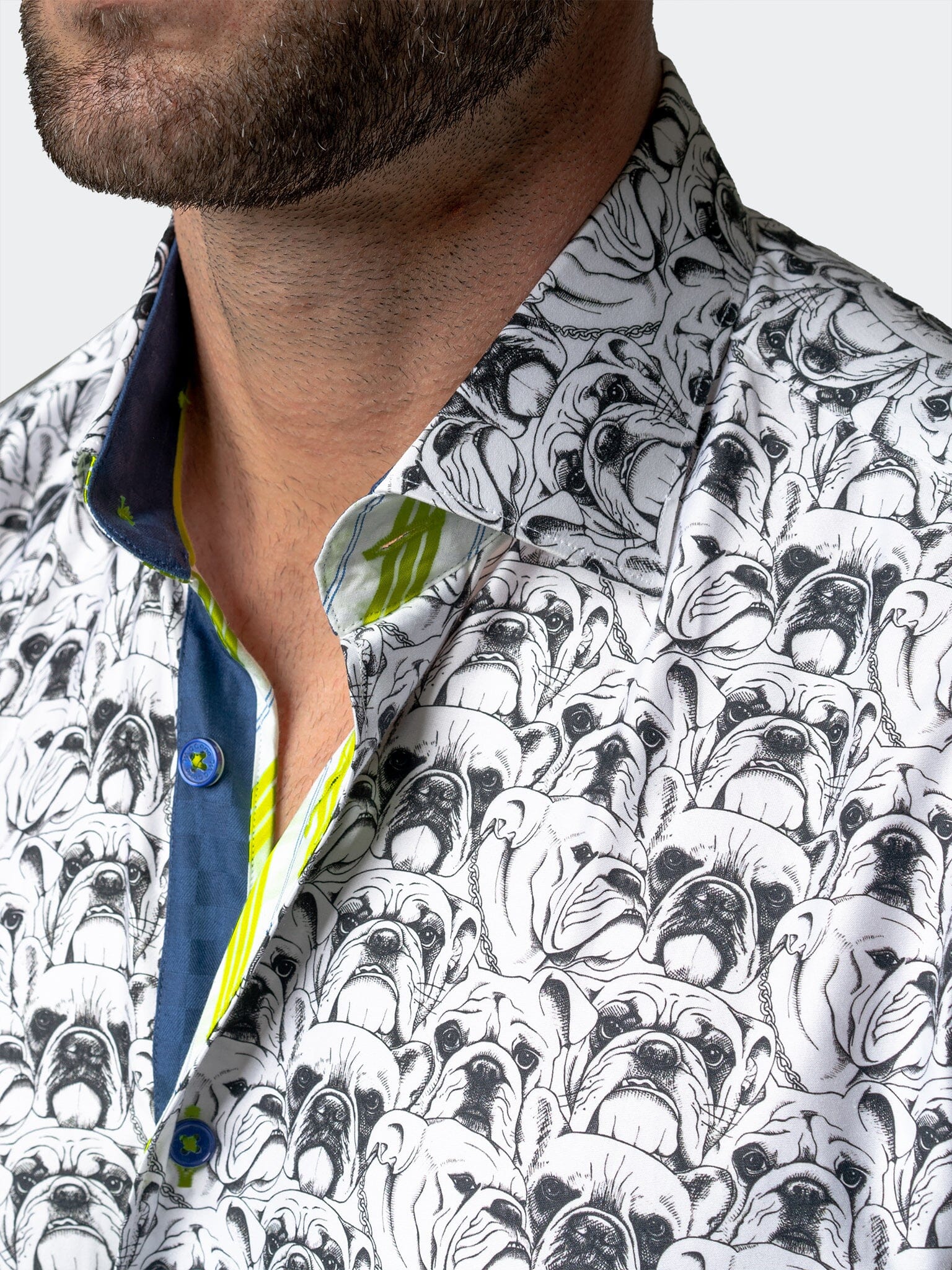 Galileo Bulldog White Shirt
