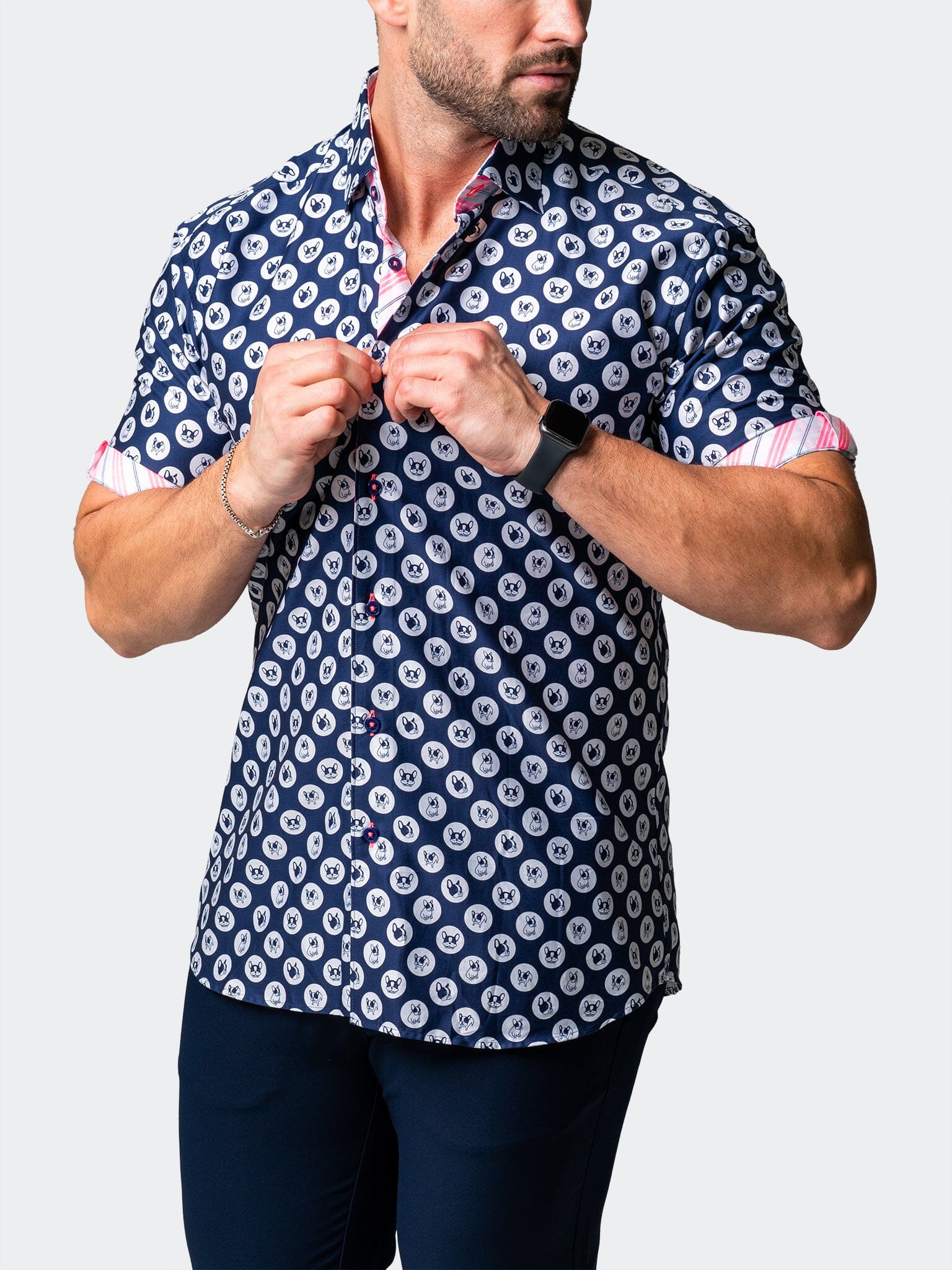 Galileo DogDot Blue Shirt