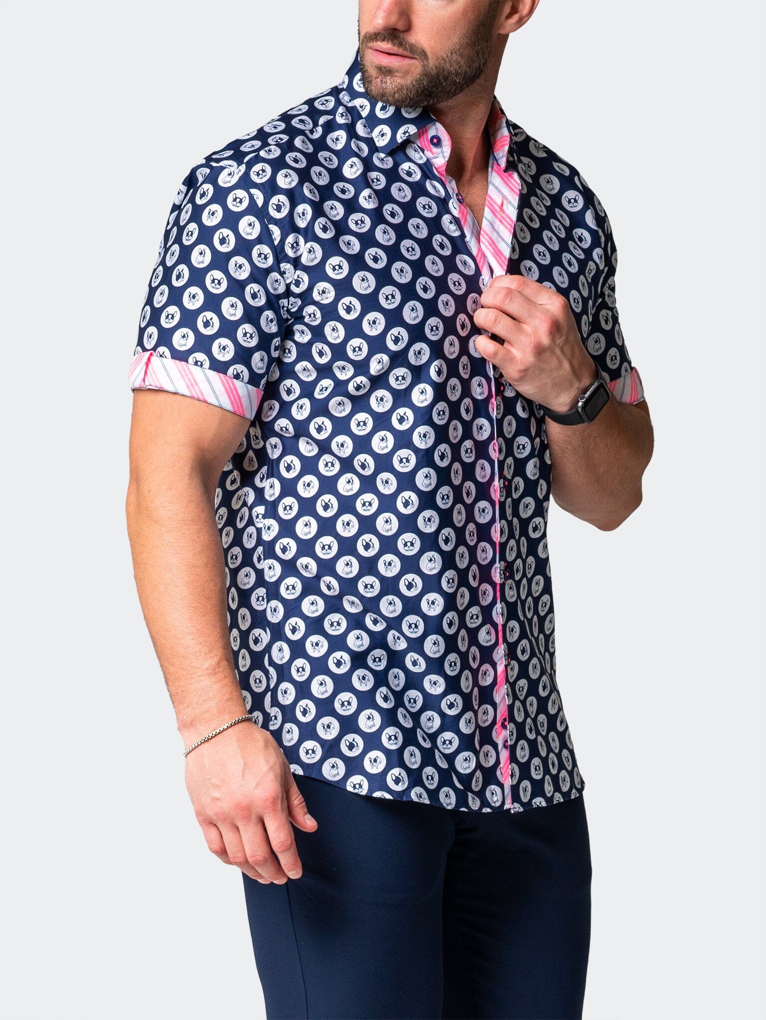 Galileo DogDot Blue Shirt