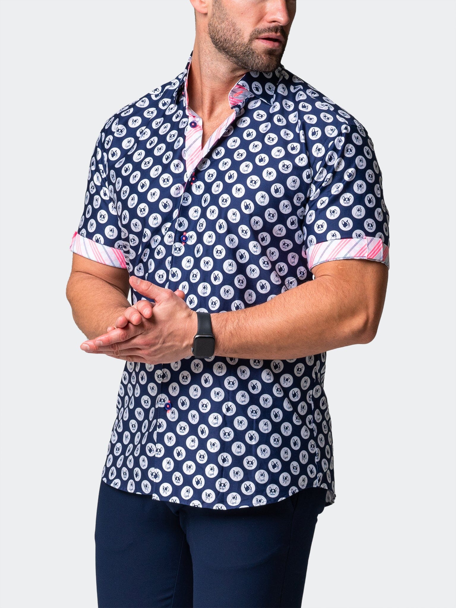 Galileo DogDot Blue Shirt