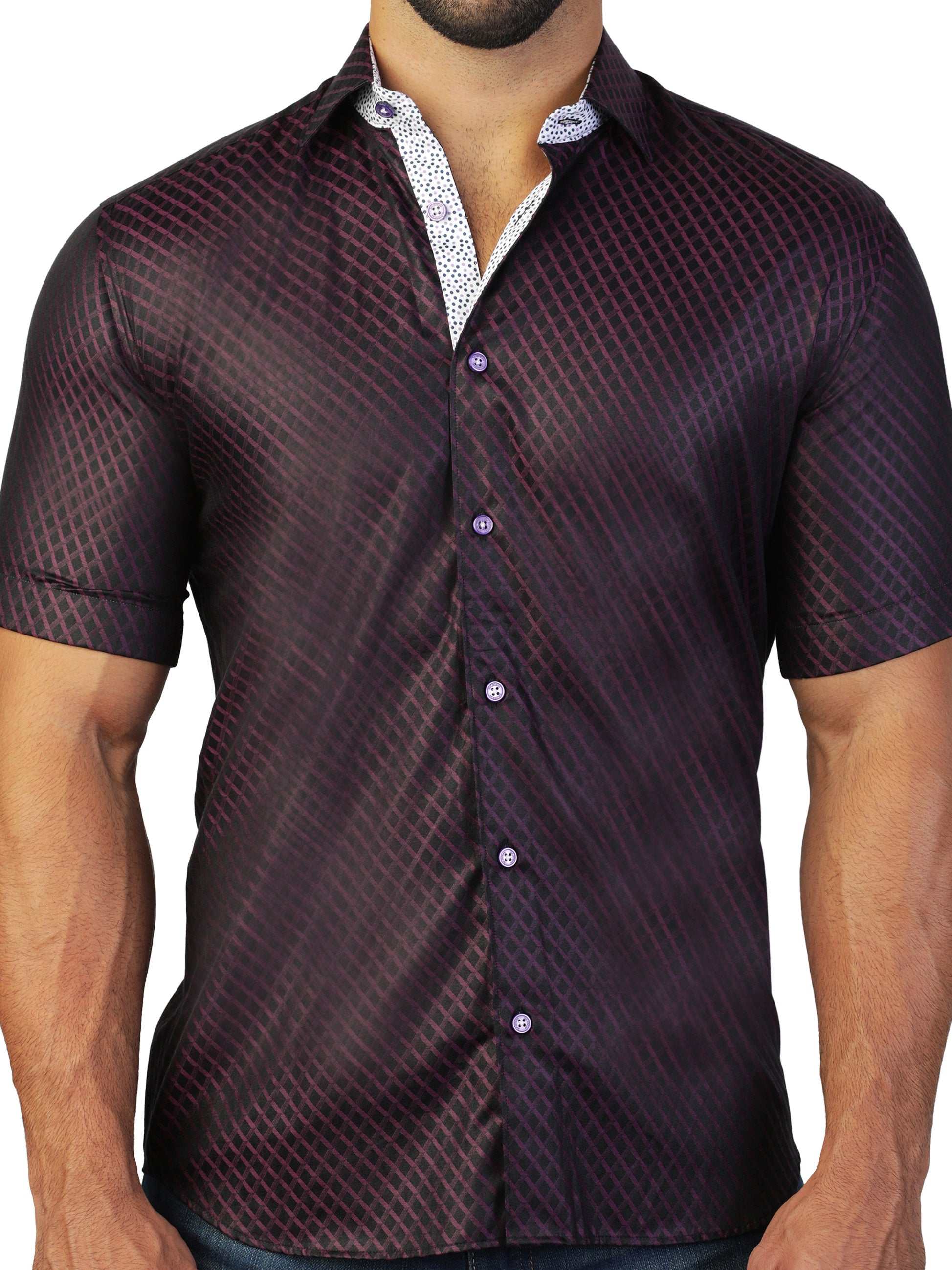 Galileo Zigzag Black Shirt