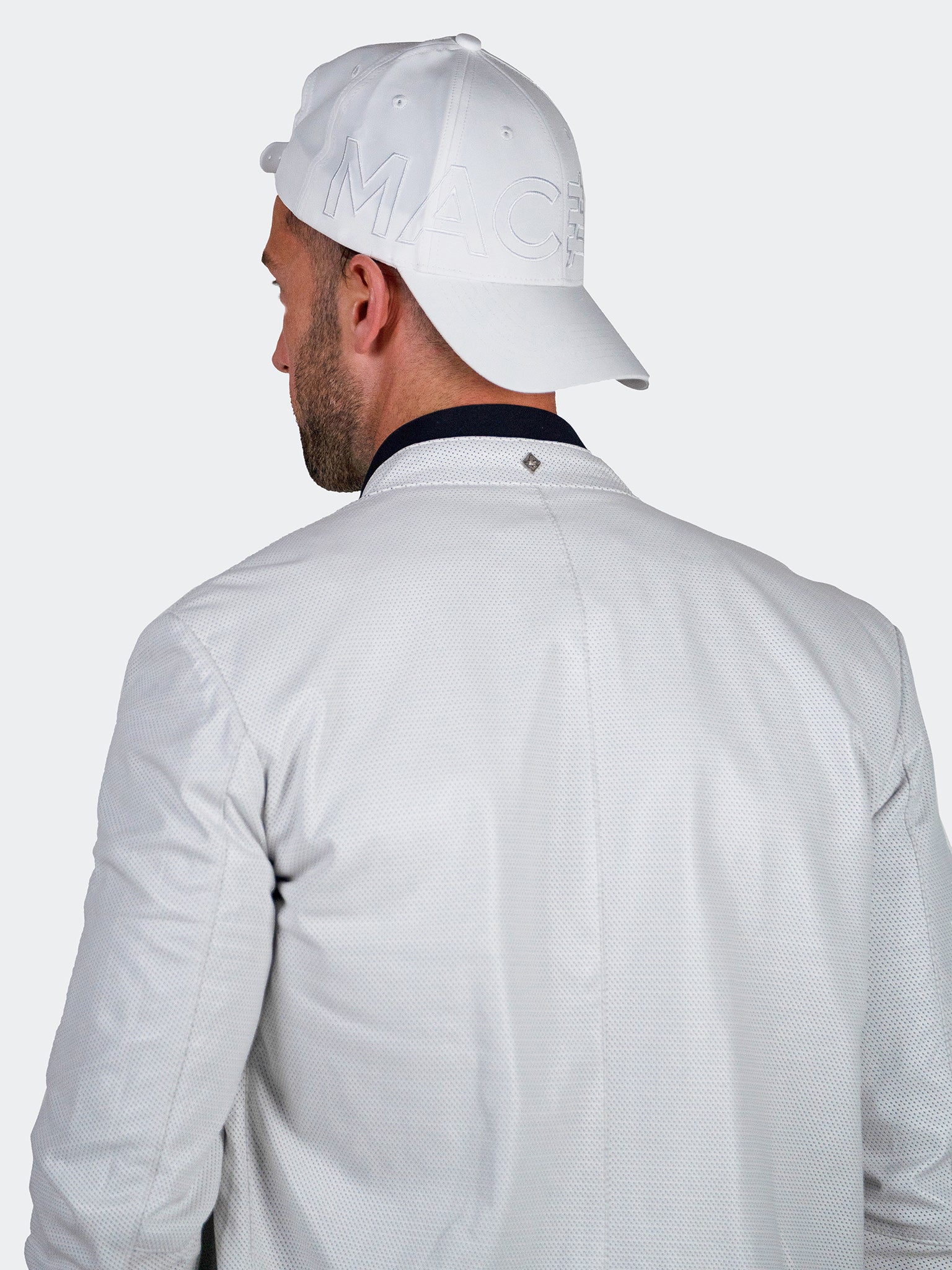 Hat Emboss White