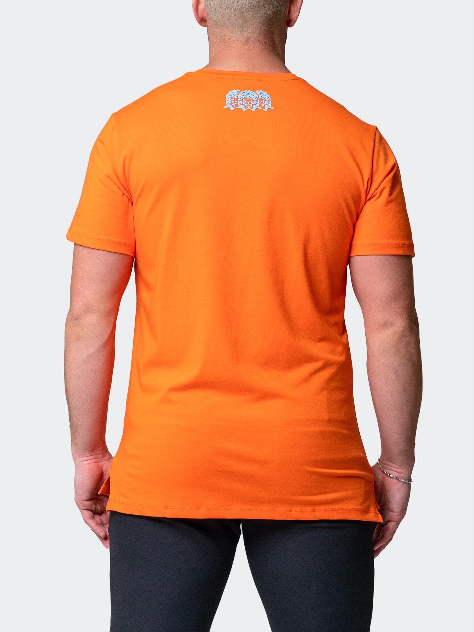 Core Orange Henley Shirt