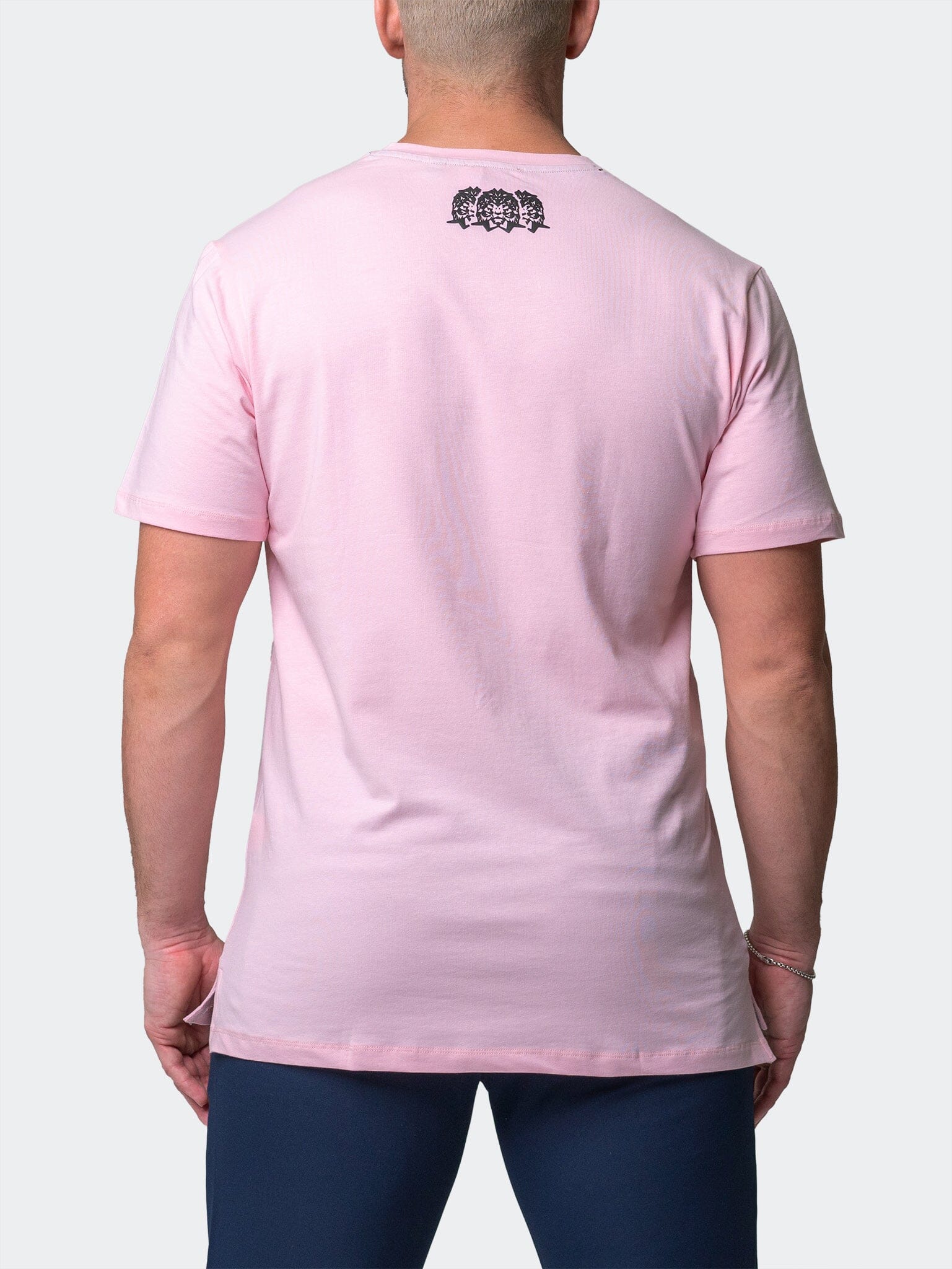 Core Pink Henley Shirt