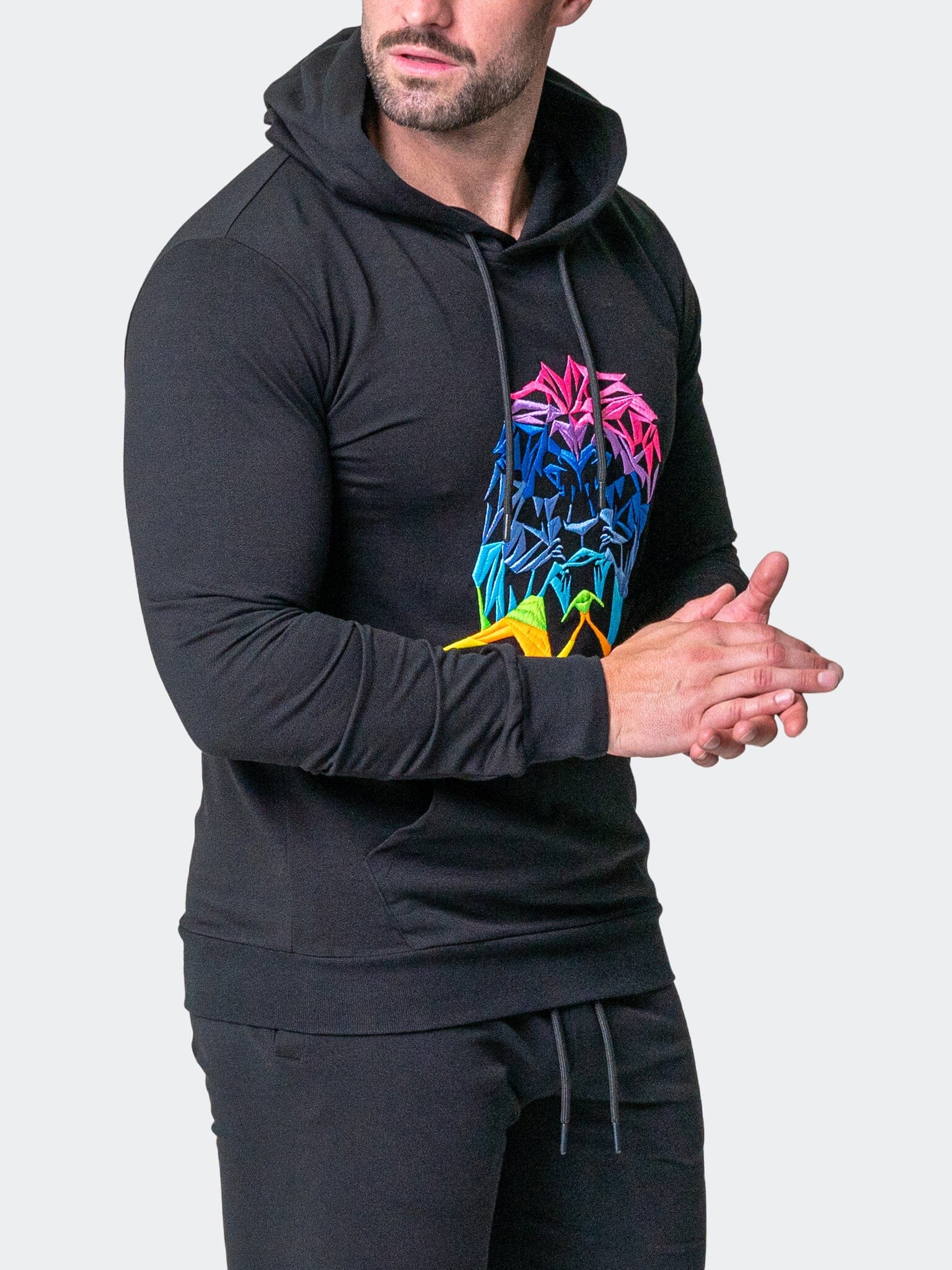 Neon Black Hoodie