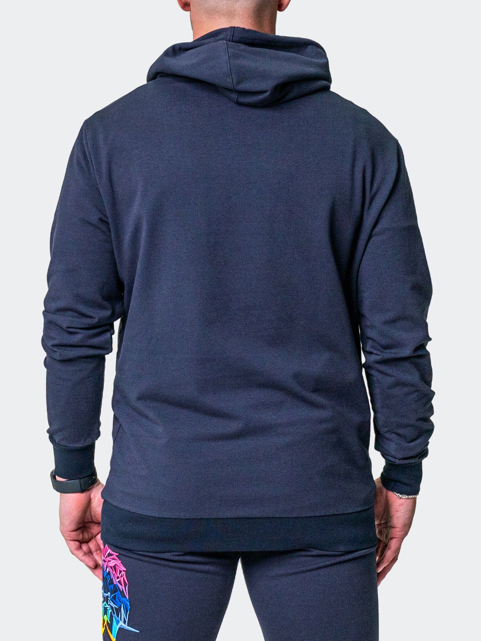 Neon Navy Hoodie