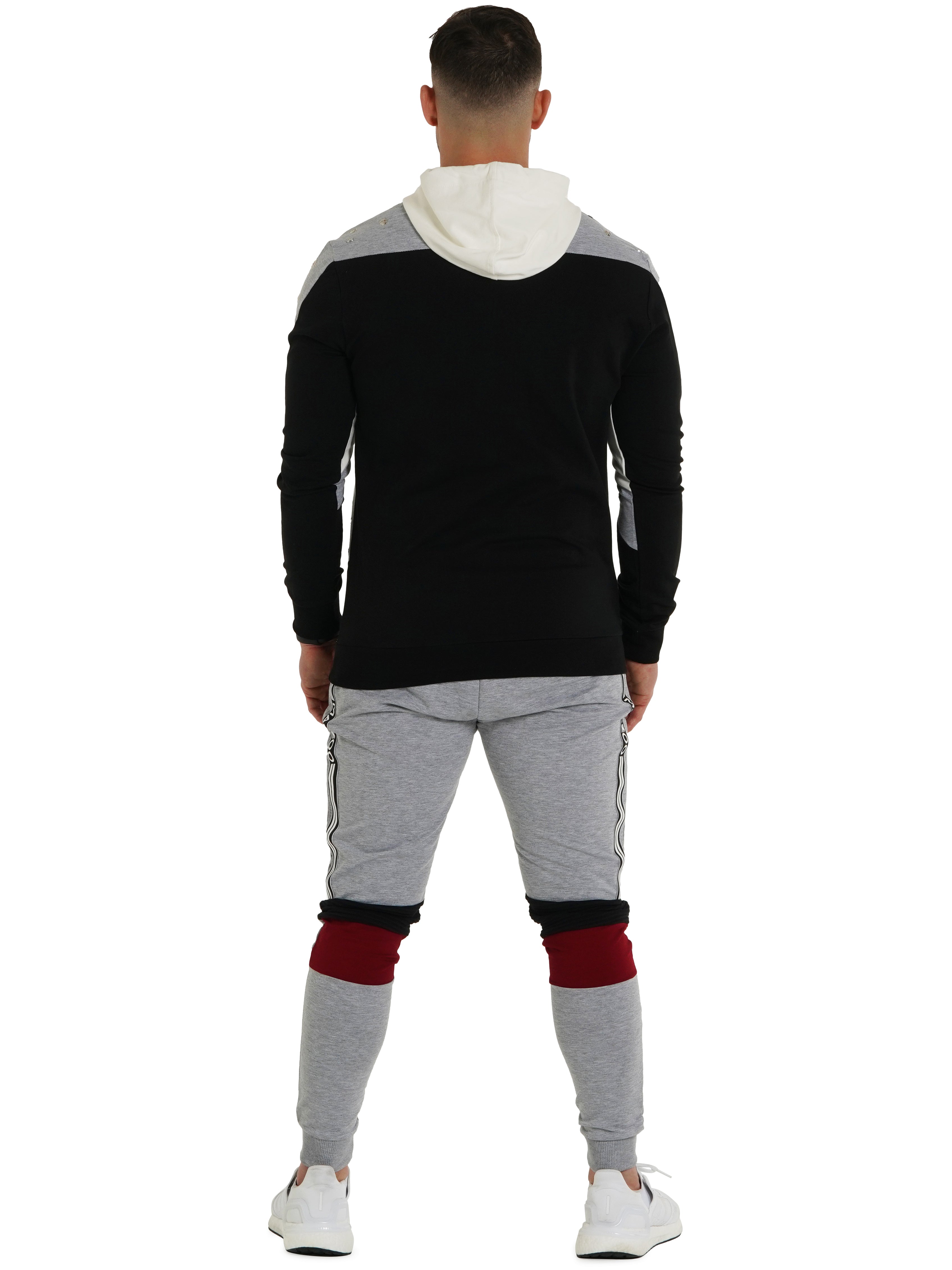 Hoodie Metal Grey