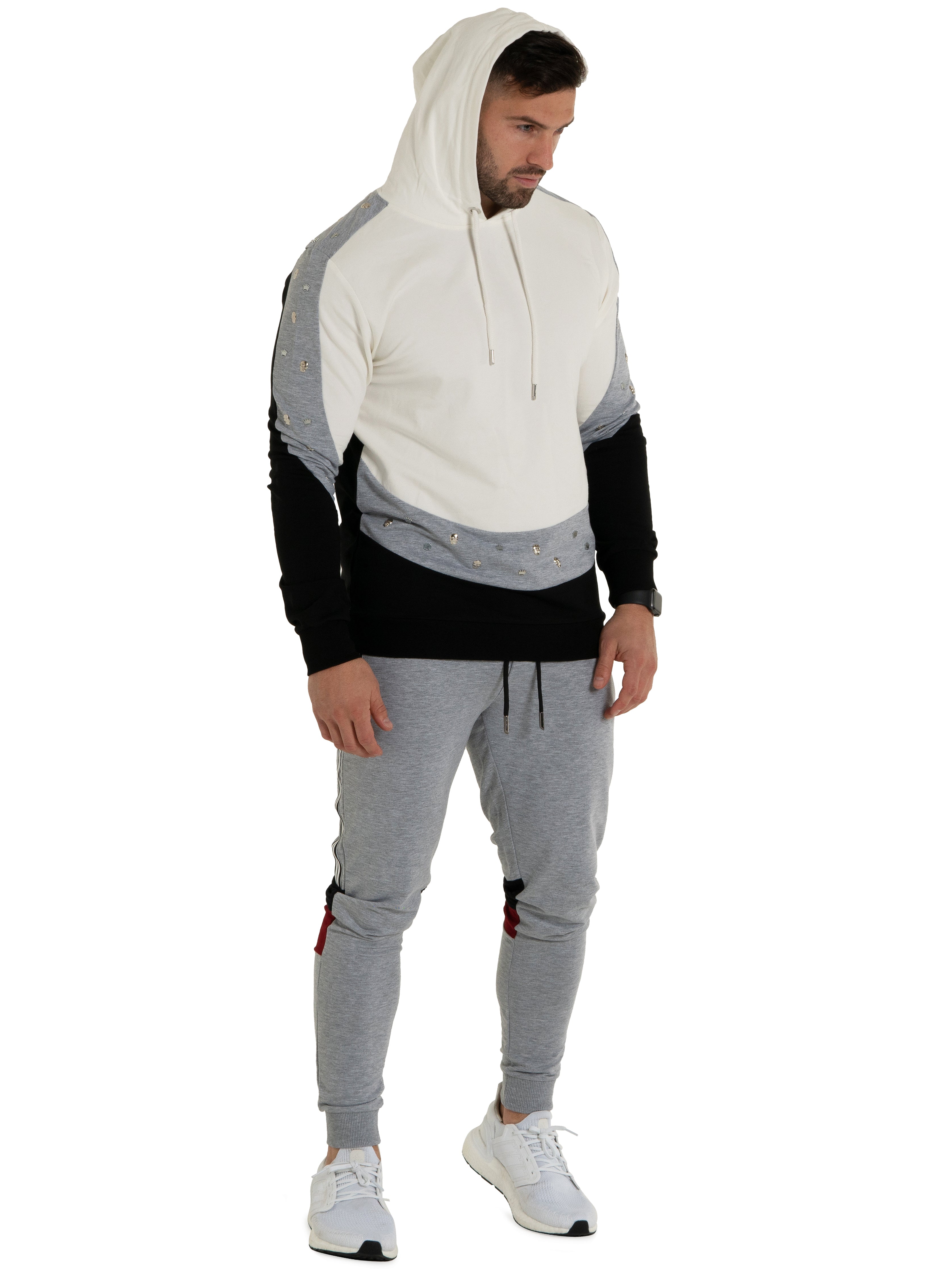 Hoodie Metal Grey