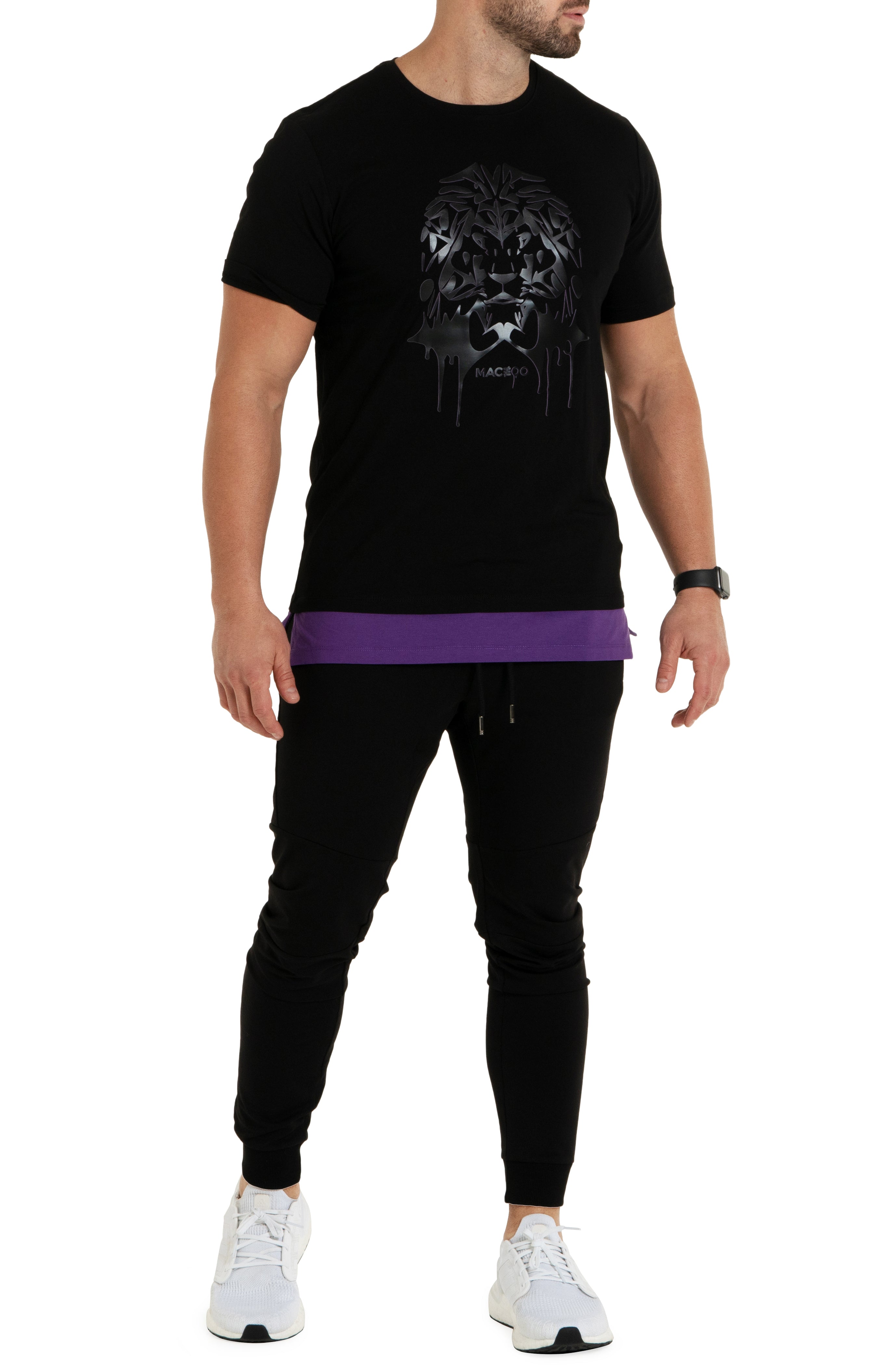 Tee BandLion Black